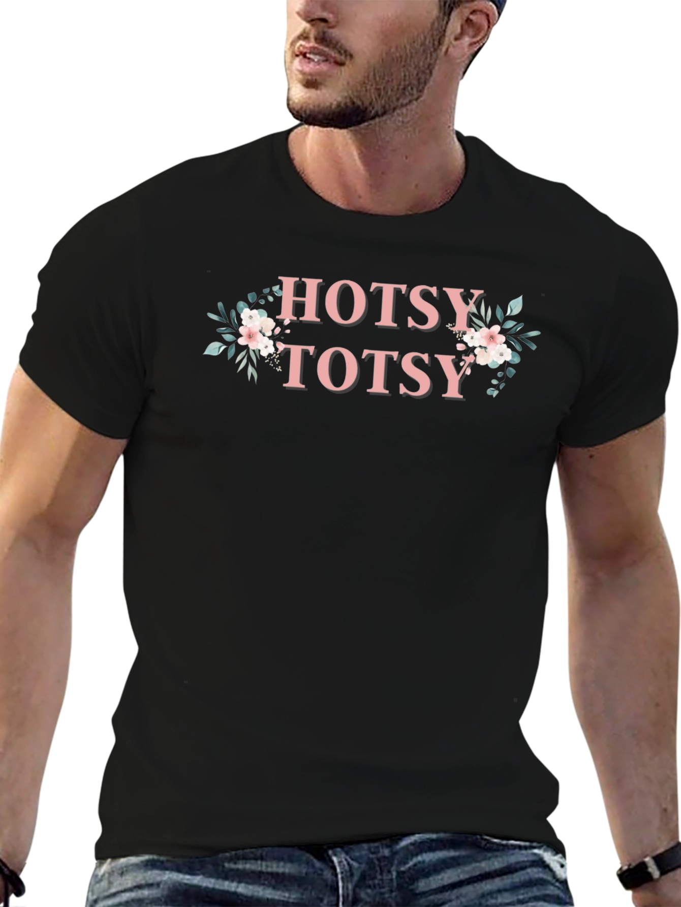 Hotsy Totsy Floral Graphic T-Shirt