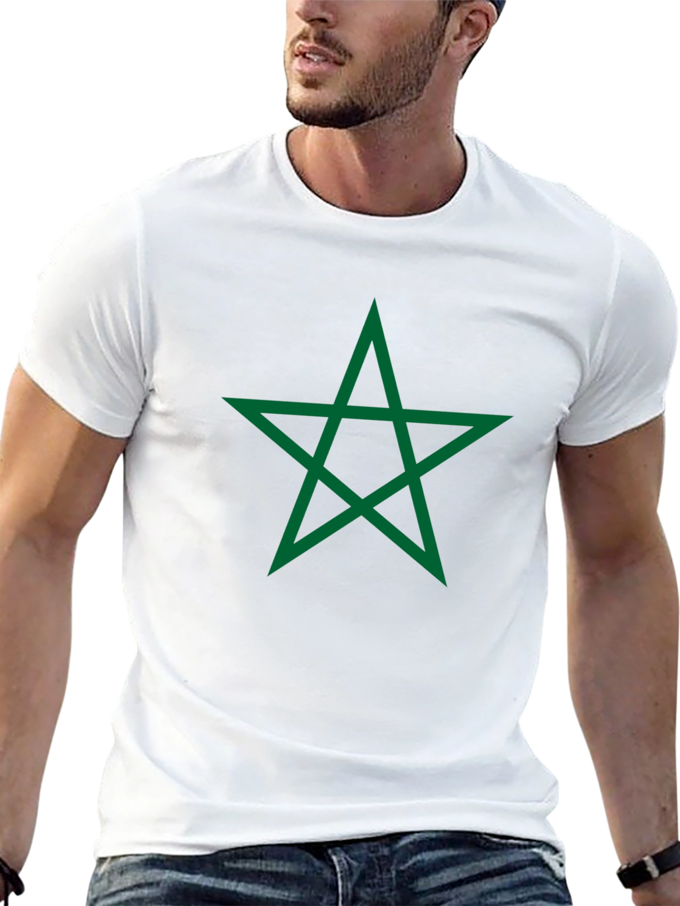 Emerald Star Black T-Shirt