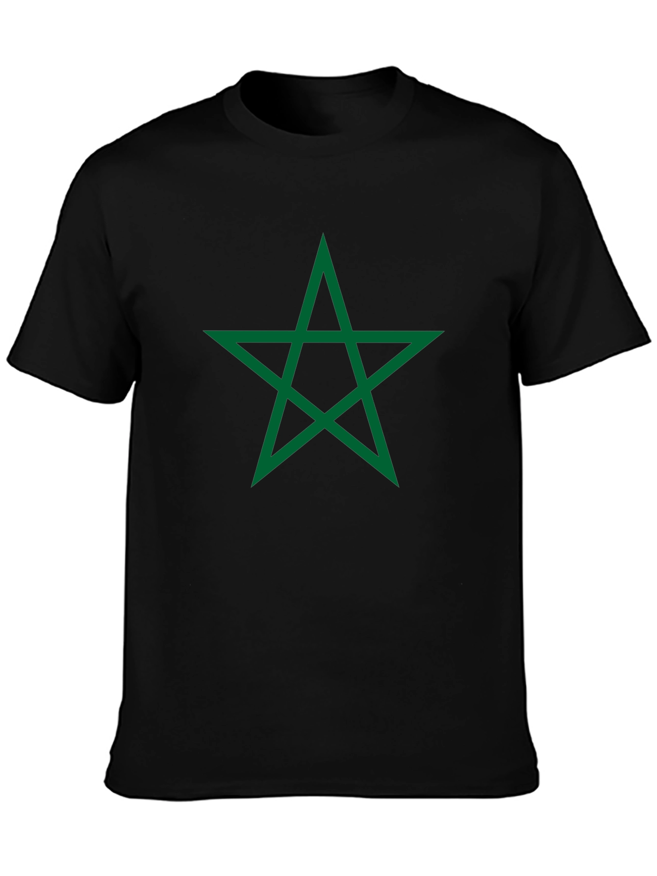 Emerald Star Black T-Shirt