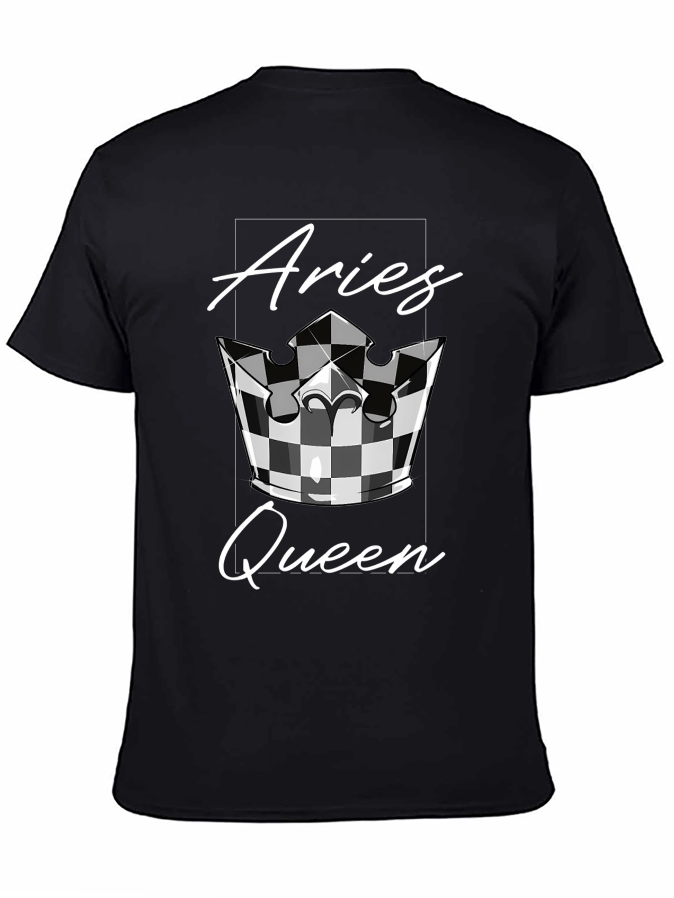 Aries Queen Graphic Tee - Zodiac T-Shirt