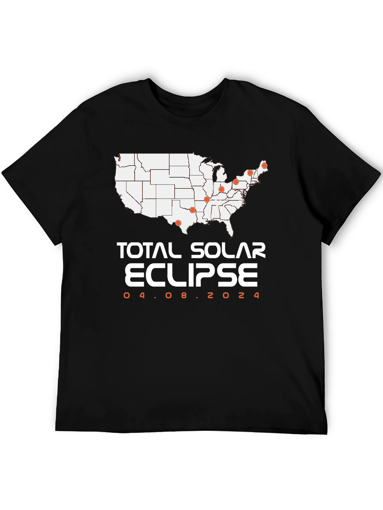 Total Solar Eclipse 04.08.2024 T-Shirt