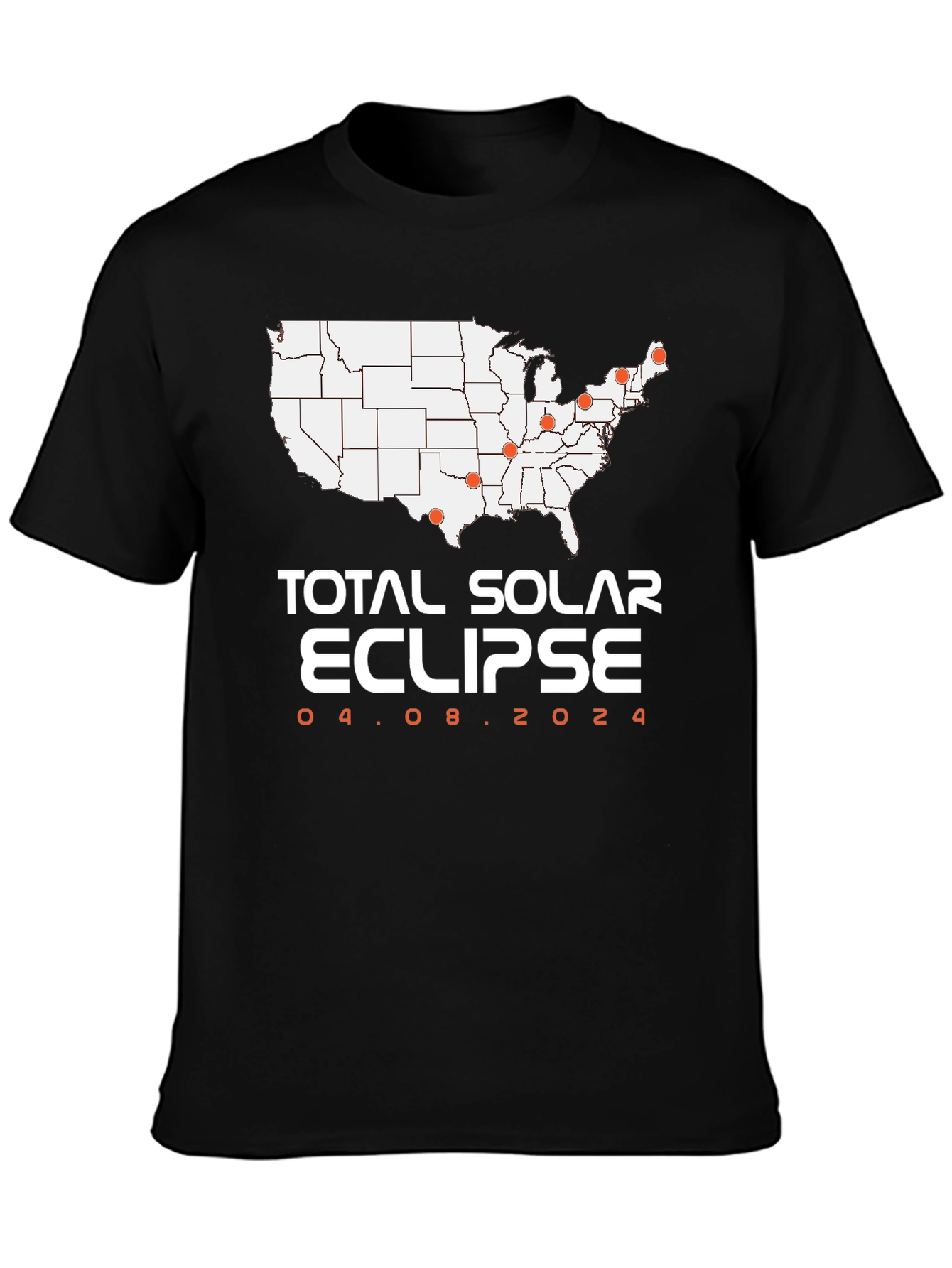 Total Solar Eclipse 04.08.2024 T-Shirt