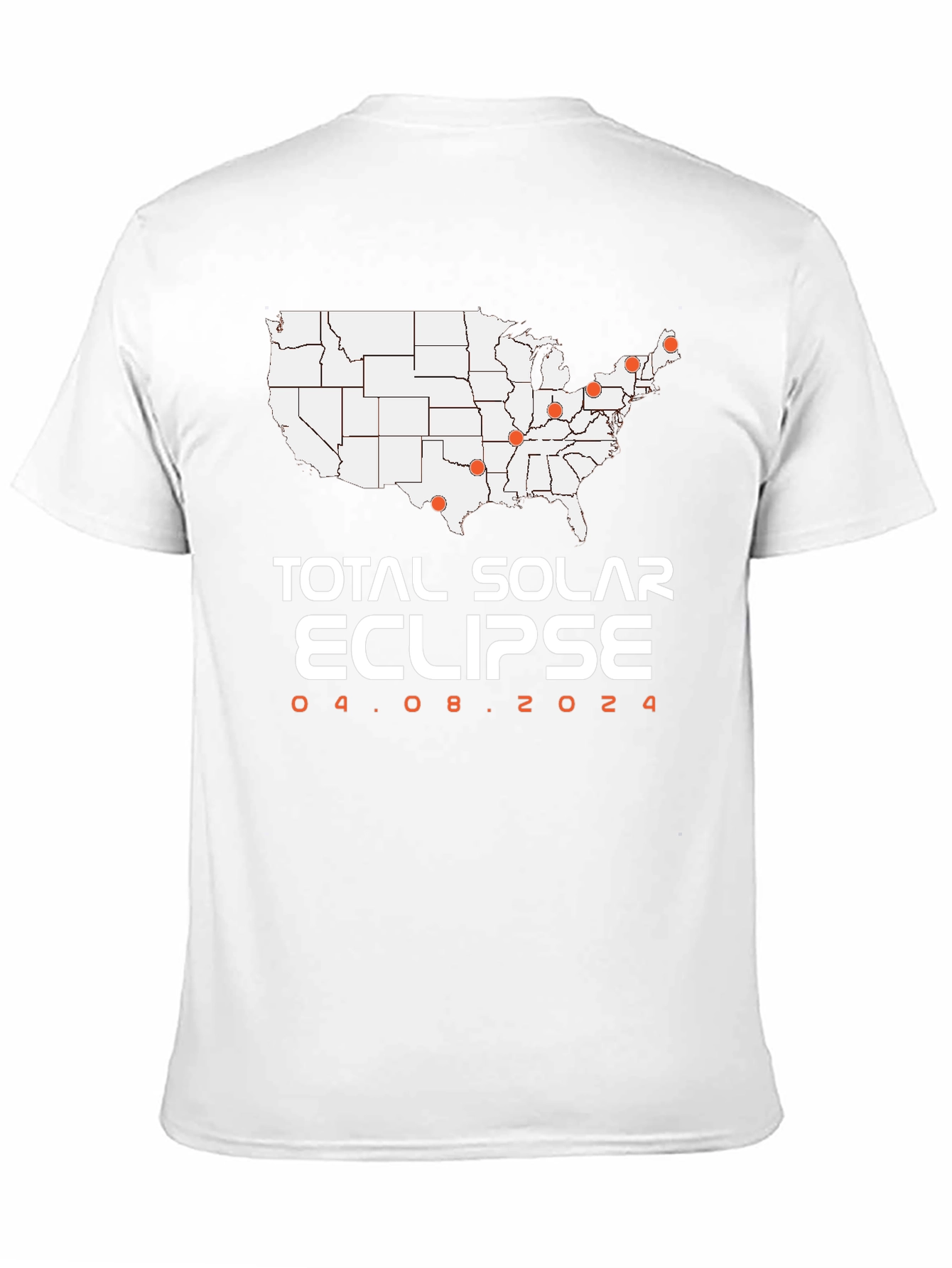 Total Solar Eclipse 04.08.2024 T-Shirt