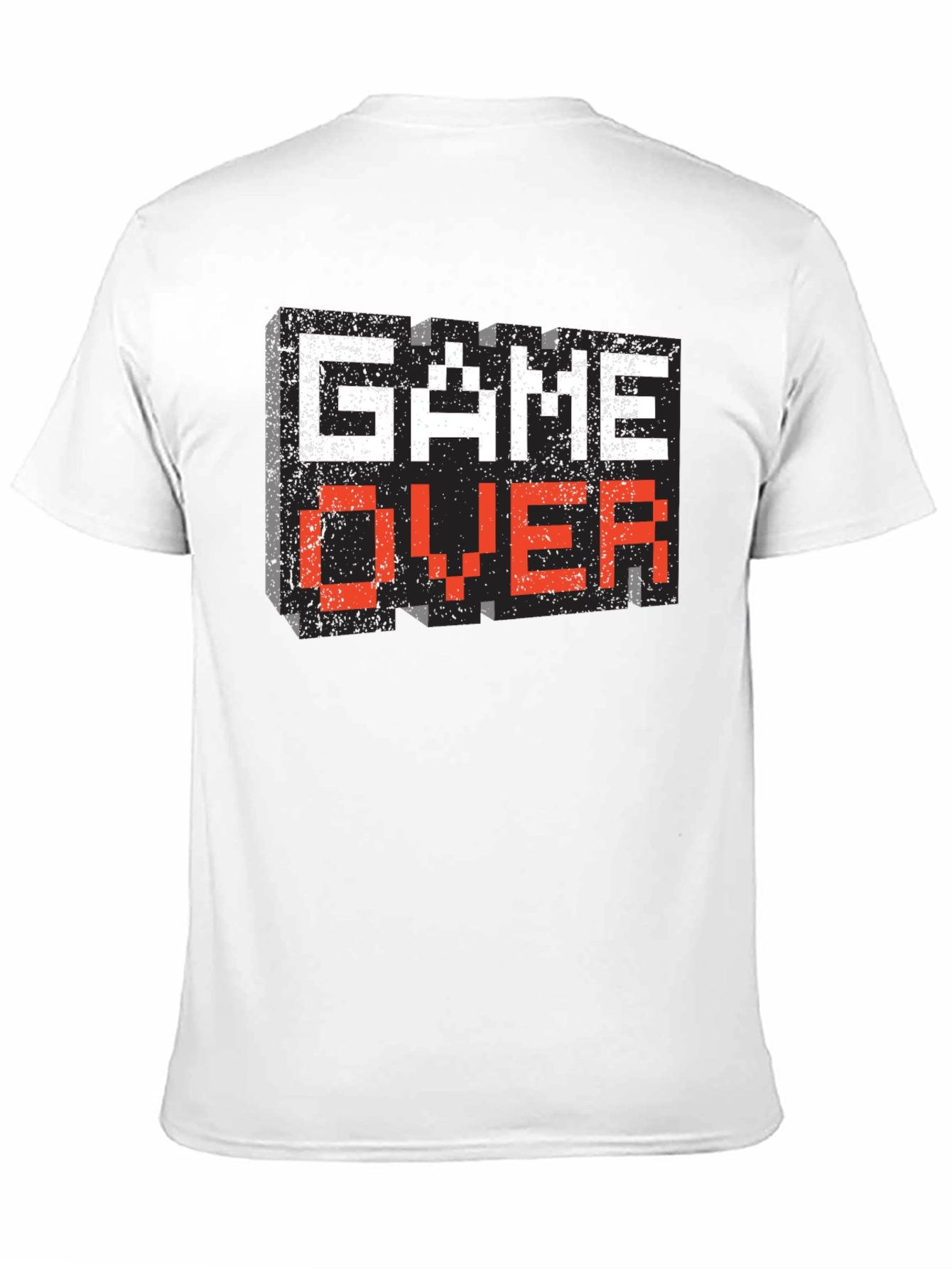 Game Over Pixel Art T-Shirt - Retro Gaming Tee