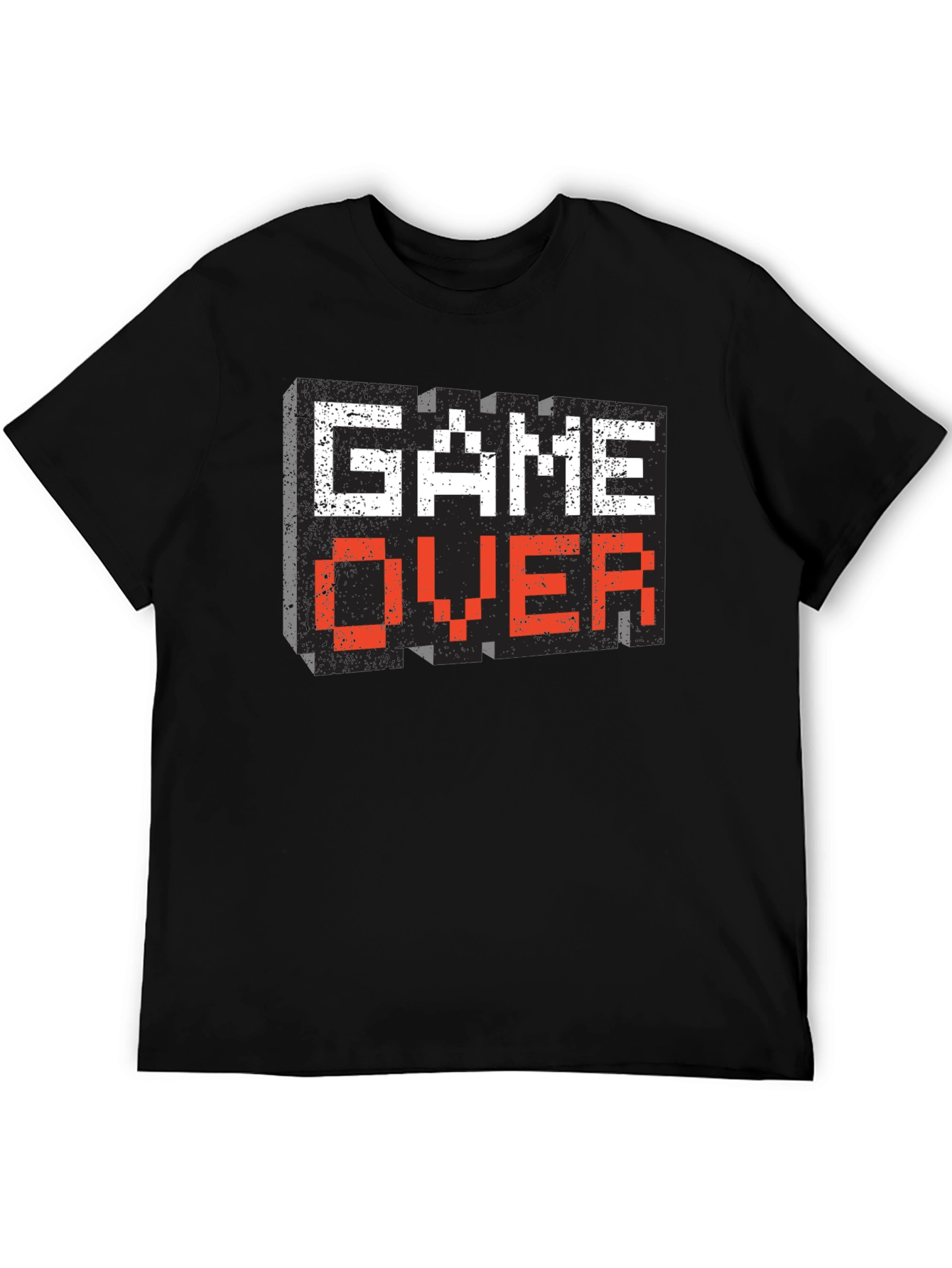Game Over Pixel Art T-Shirt - Retro Gaming Tee