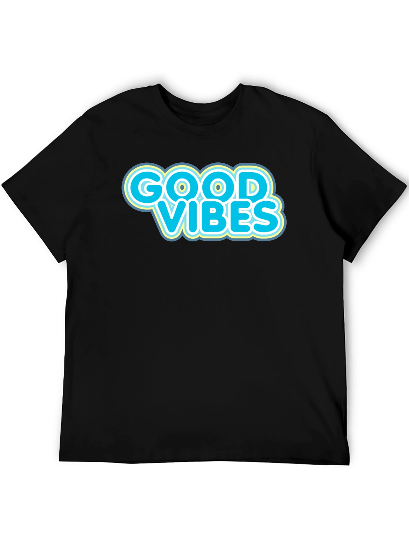 Good Vibes Graphic Tee - Black