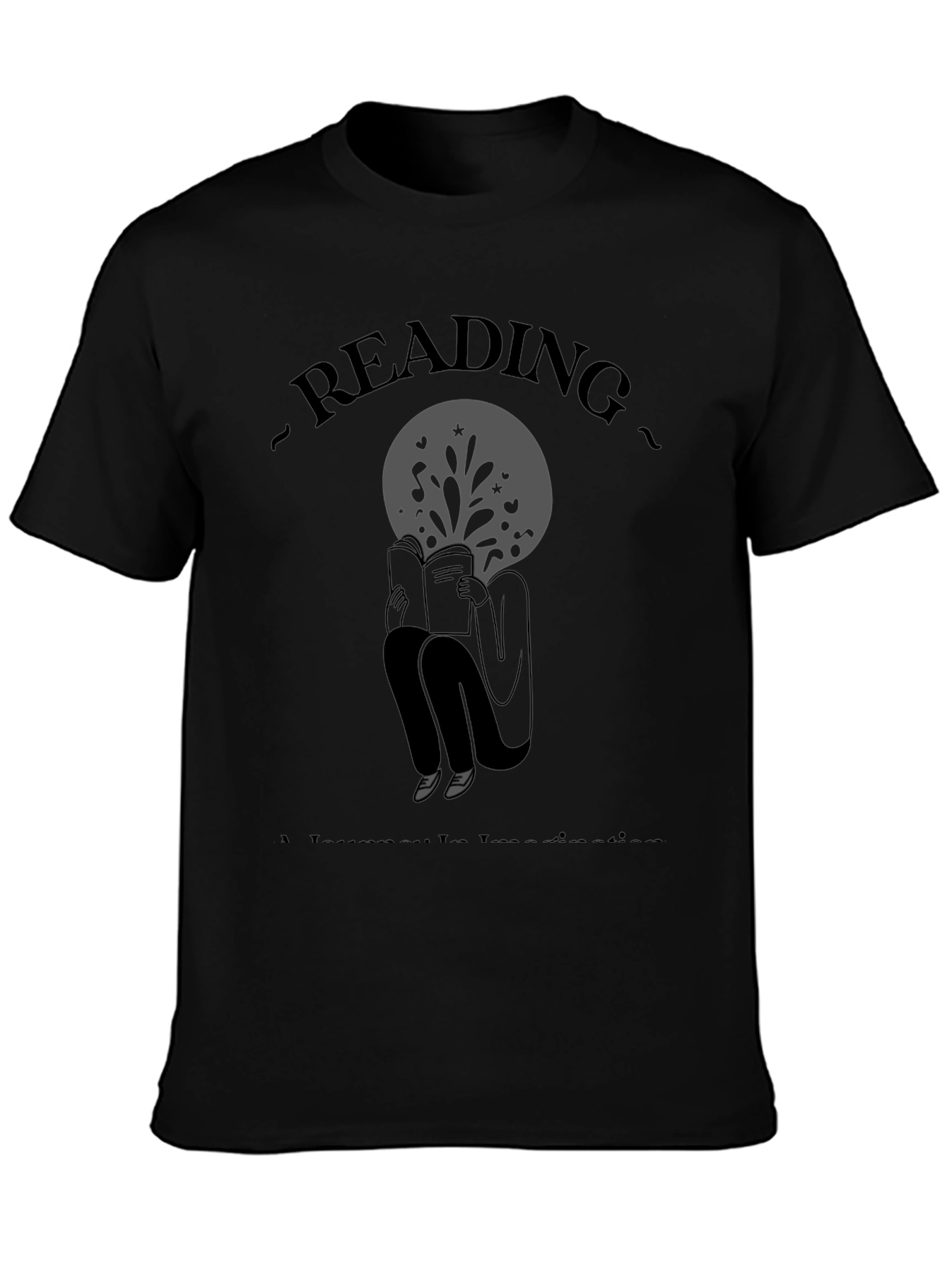 Reading Graphic Tee - Unisex Cotton T-Shirt