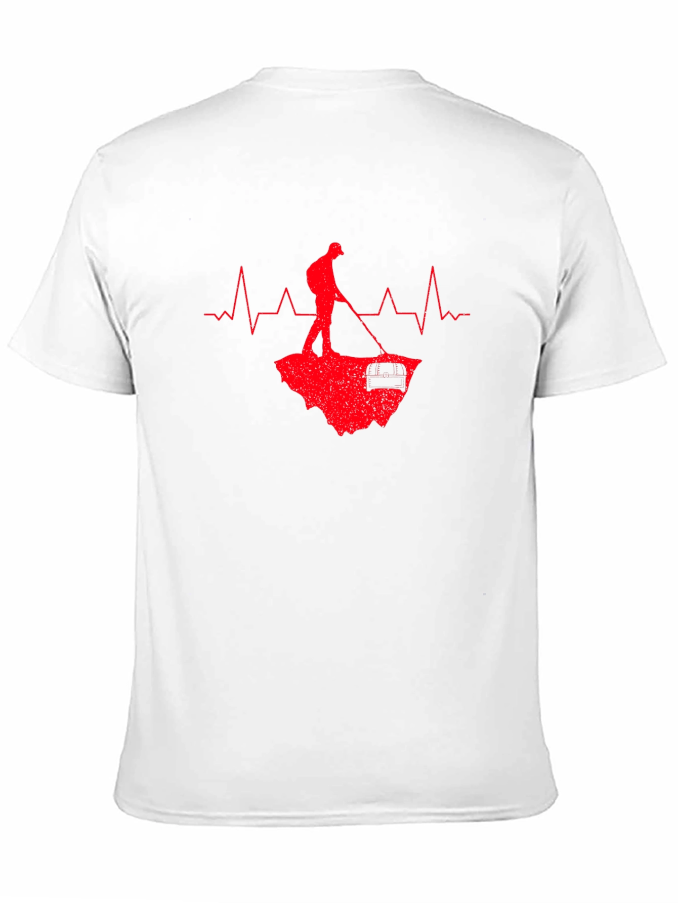Metal Detecting Heartbeat T-Shirt