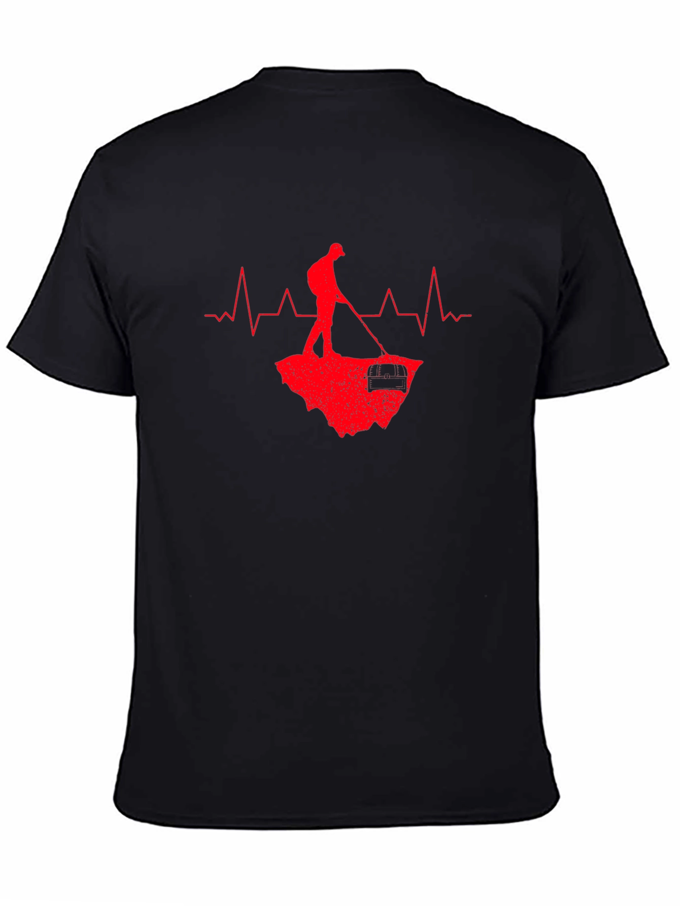 Metal Detecting Heartbeat T-Shirt