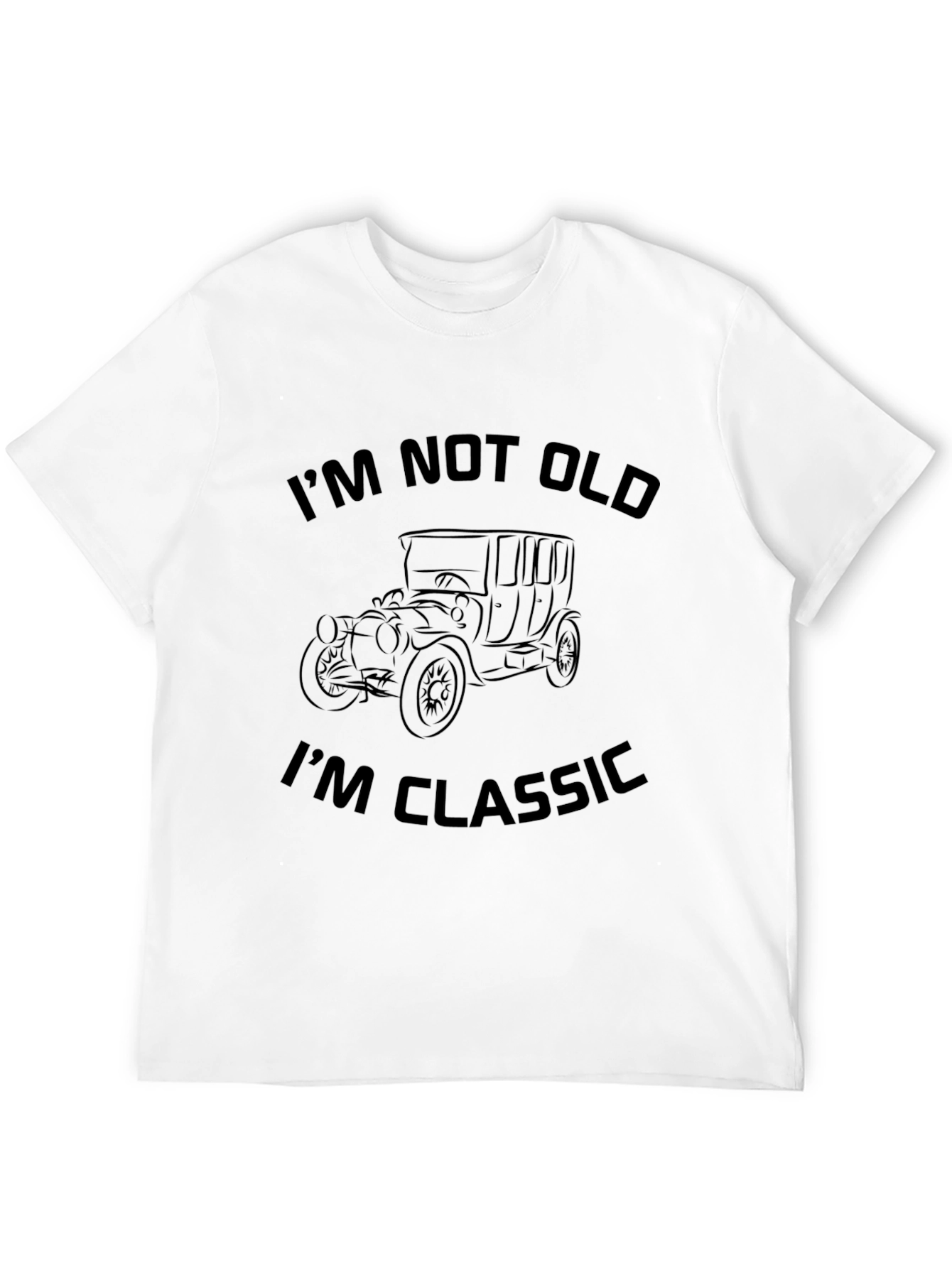 Classic Car T-Shirt - Im Not Old Im Classic