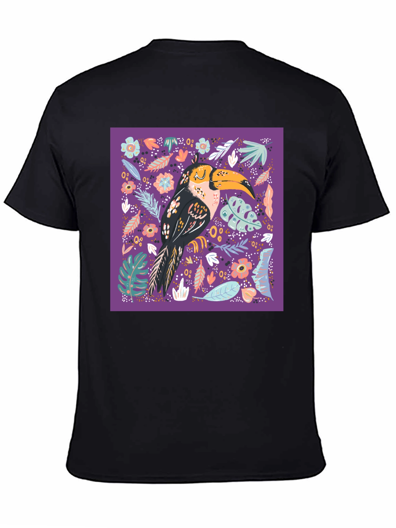 Tropical Toucan Graphic T-Shirt
