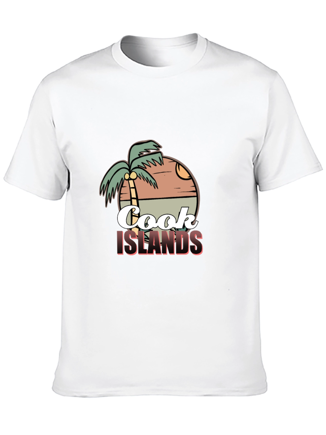 Cook Islands Palm Tree T-Shirt
