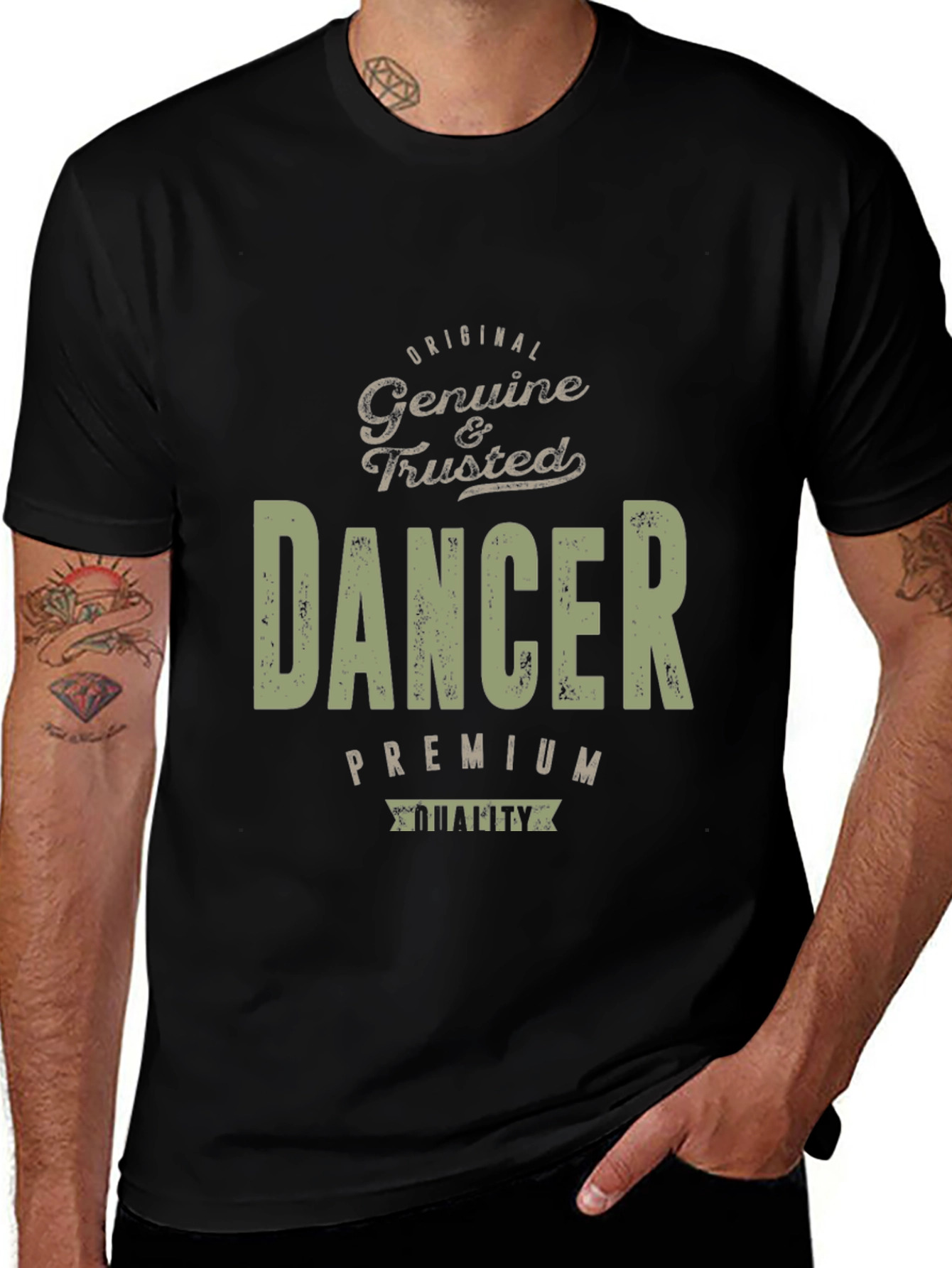 Original Dancer Premium Quality Black T-Shirt