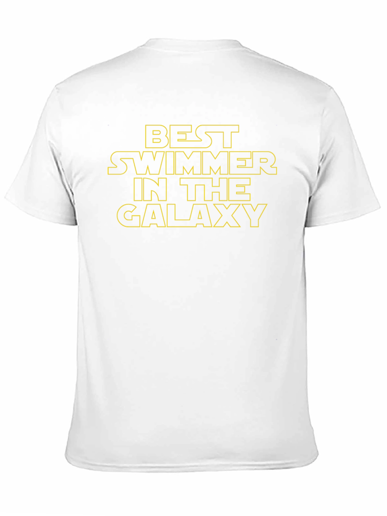 Best Swimmer in the Galaxy Black T-Shirt