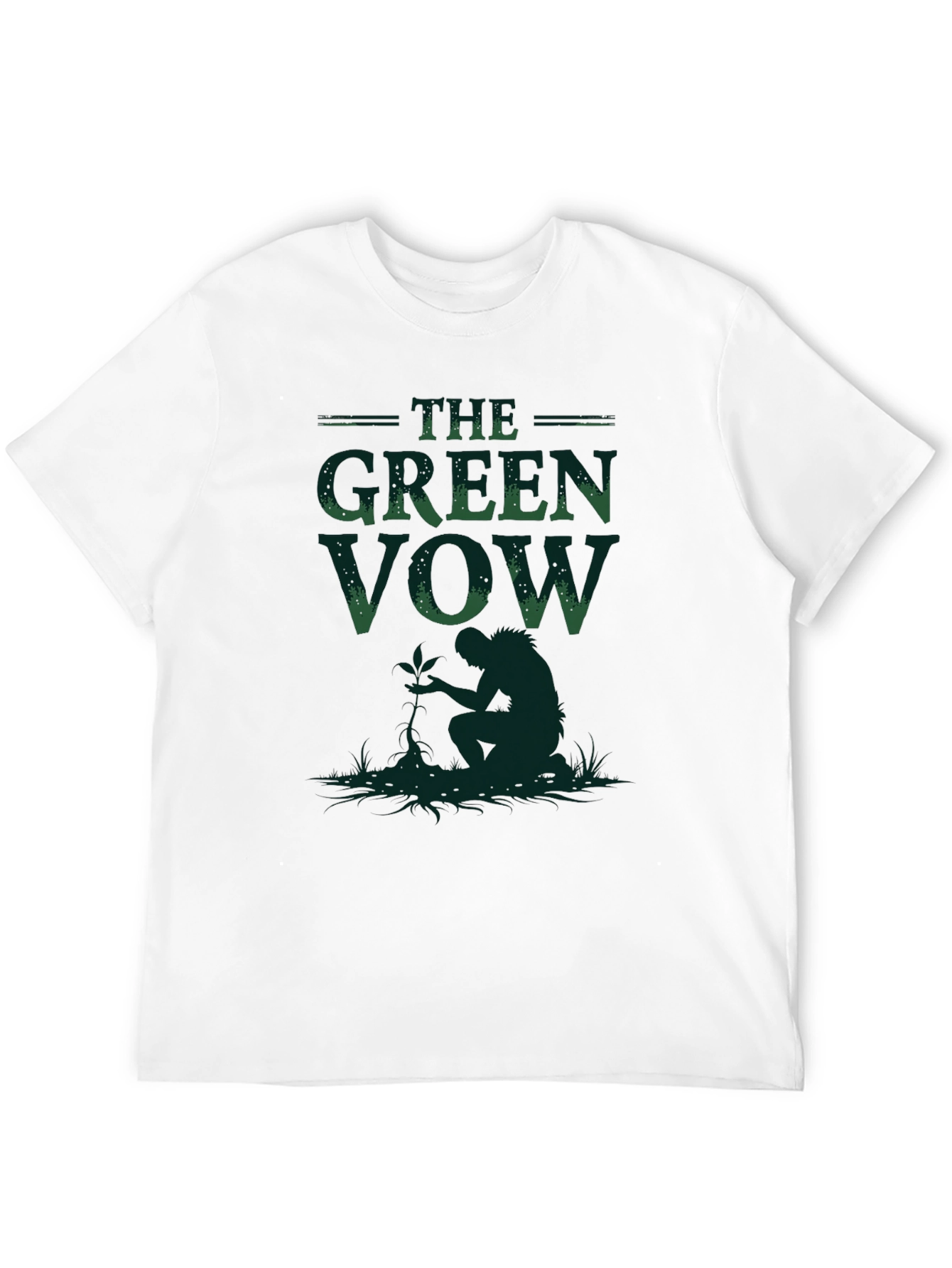 The Green Vow Graphic T-Shirt - Nature Inspired Tee
