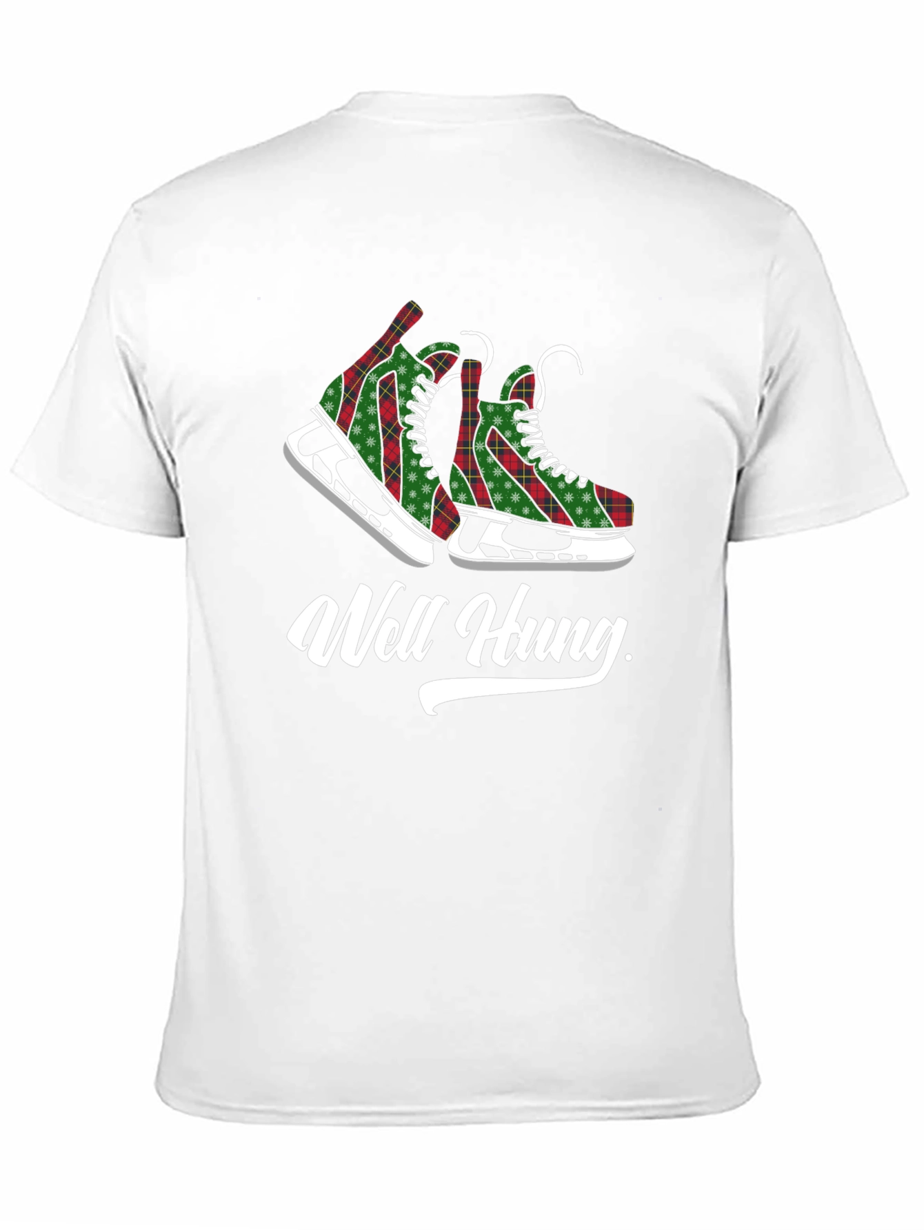 Well Hung Hockey Skates T-Shirt