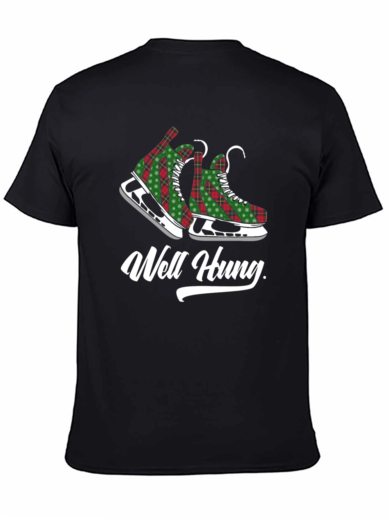 Well Hung Hockey Skates T-Shirt