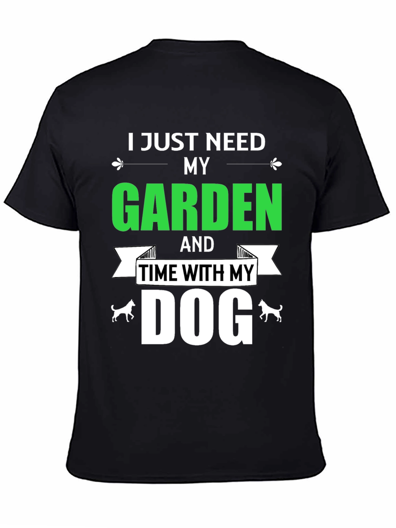 Garden and Dog T-Shirt