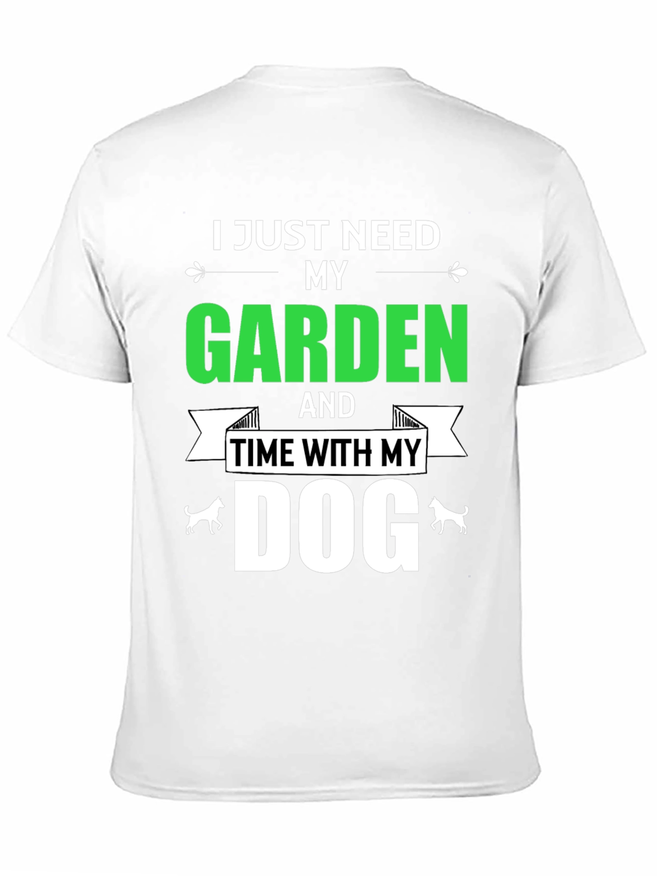 Garden and Dog T-Shirt