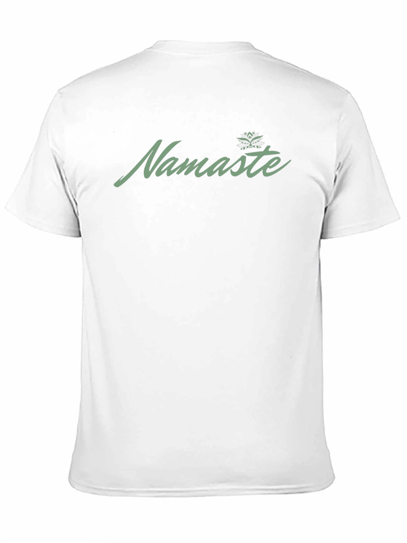 Namaste Graphic Print Black T-Shirt