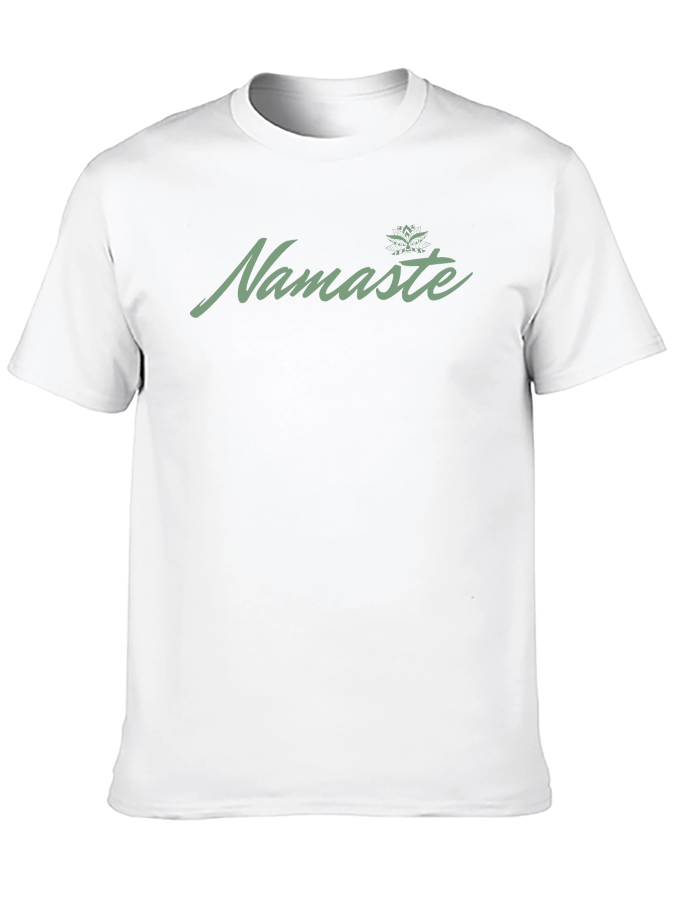 Namaste Graphic Print Black T-Shirt
