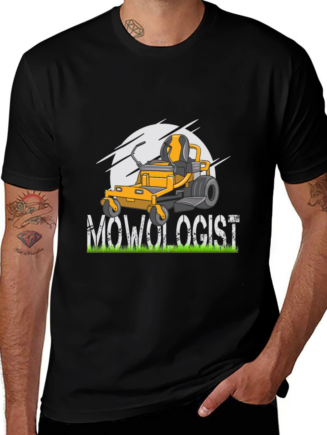 Mowologist Lawn Mower T-Shirt
