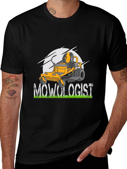 Mowologist Lawn Mower T-Shirt