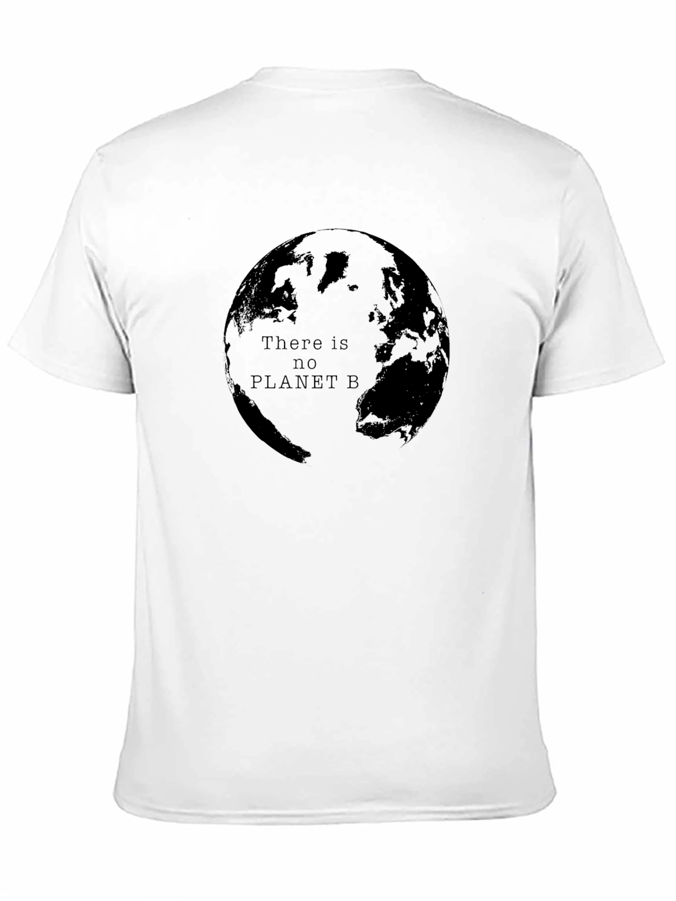 There is No Planet B Black Graphic T-Shirt