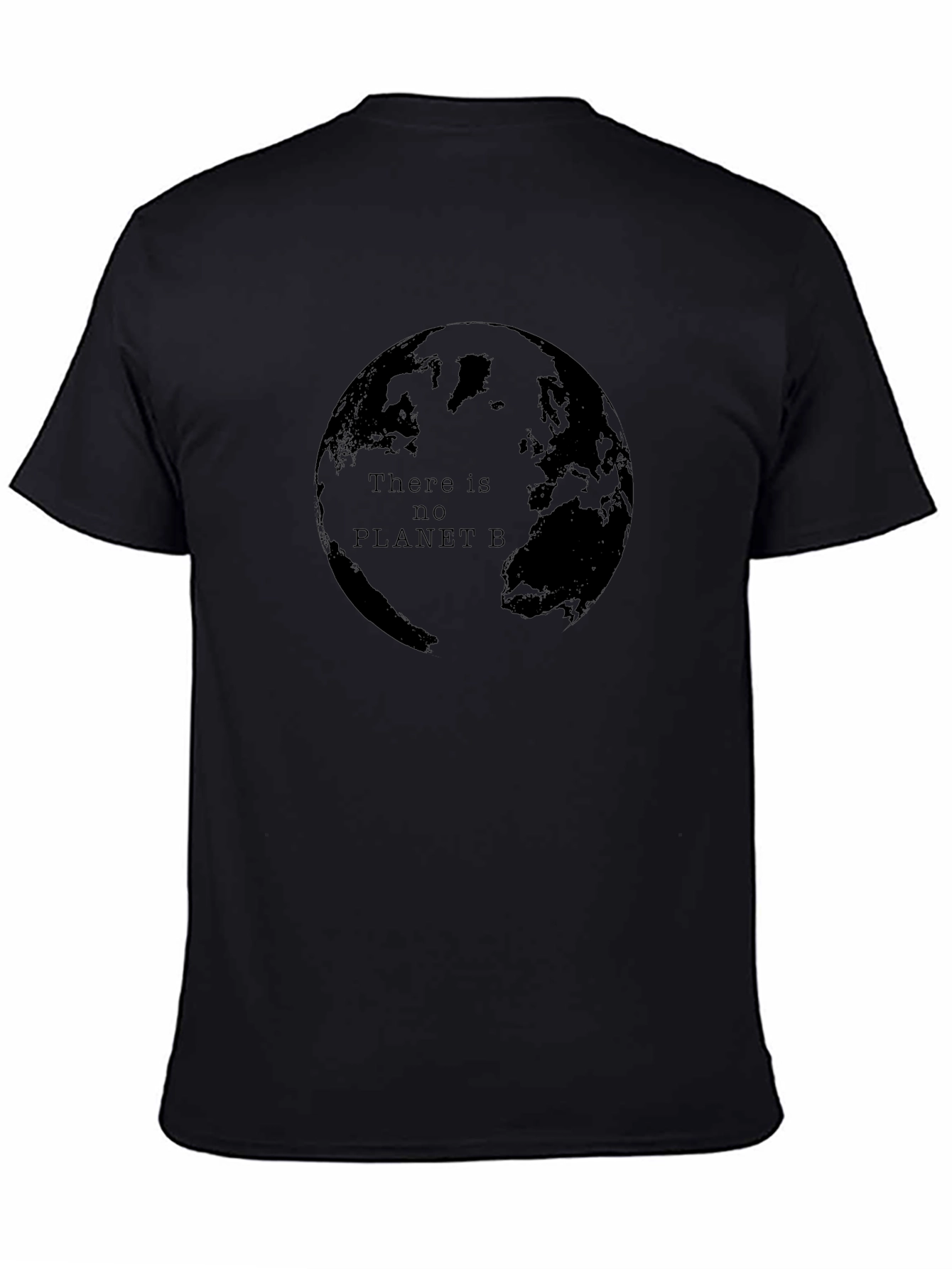 There is No Planet B Black Graphic T-Shirt