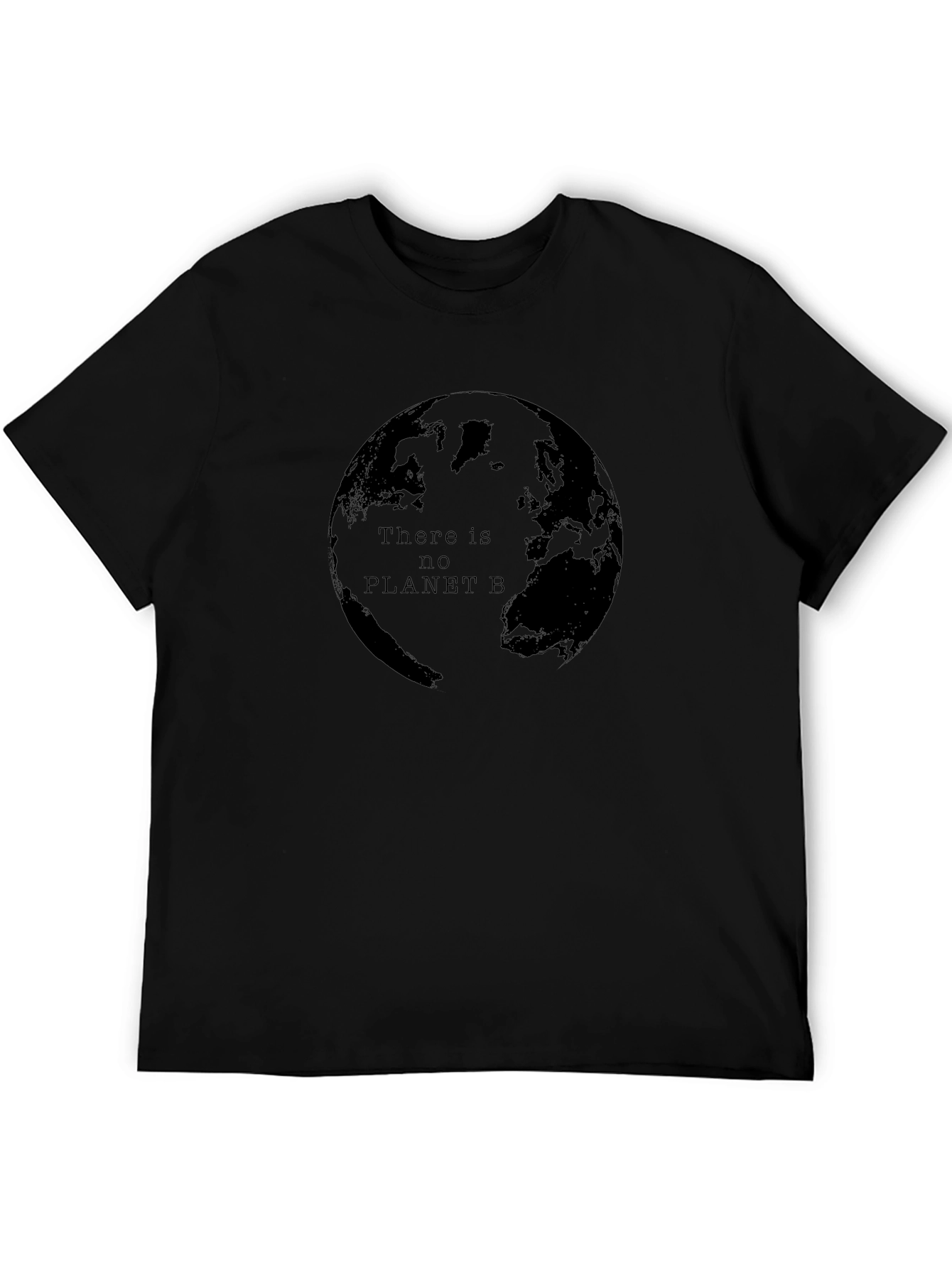 There is No Planet B Black Graphic T-Shirt