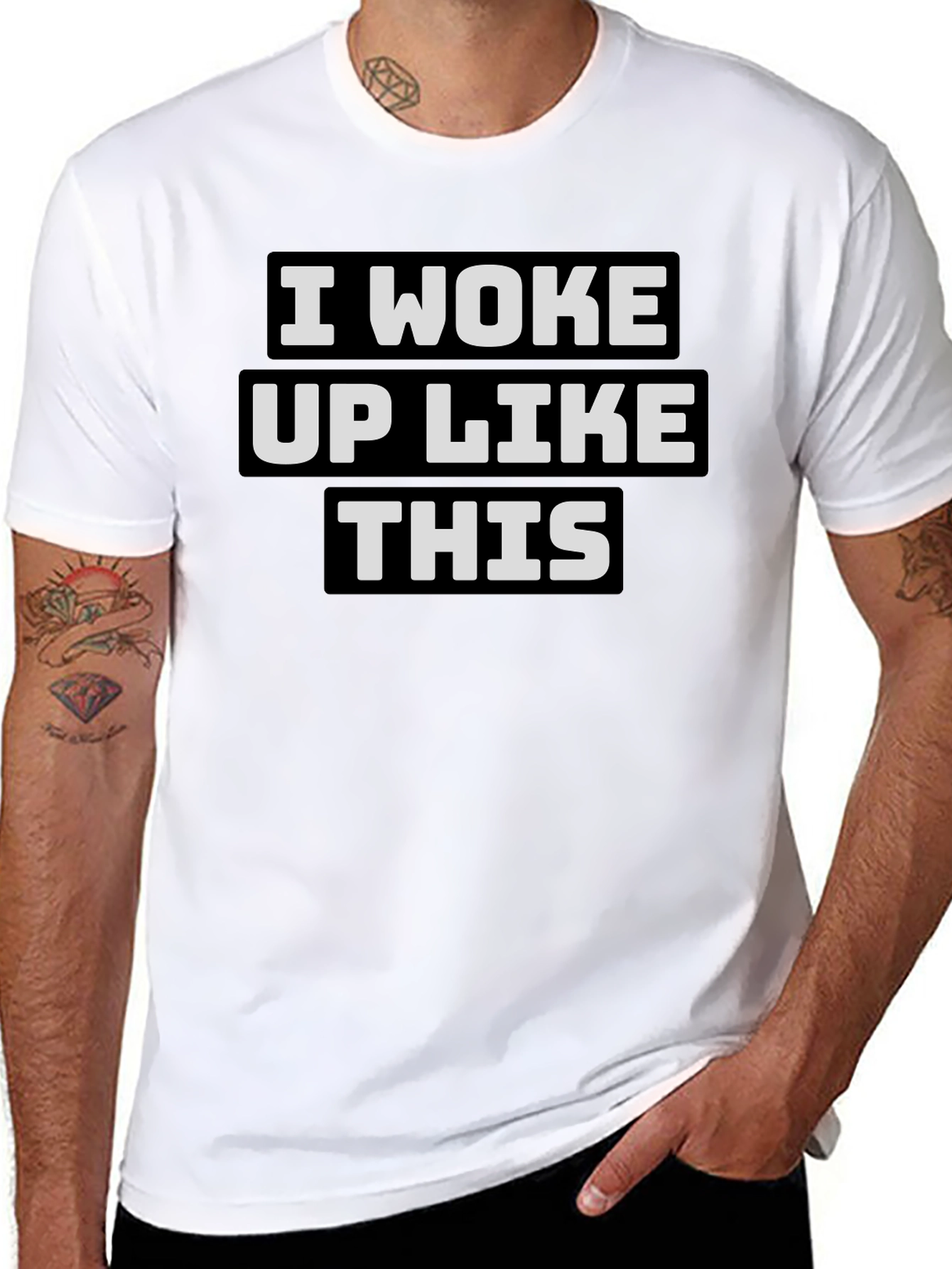 I Woke Up Like This Graphic Tee