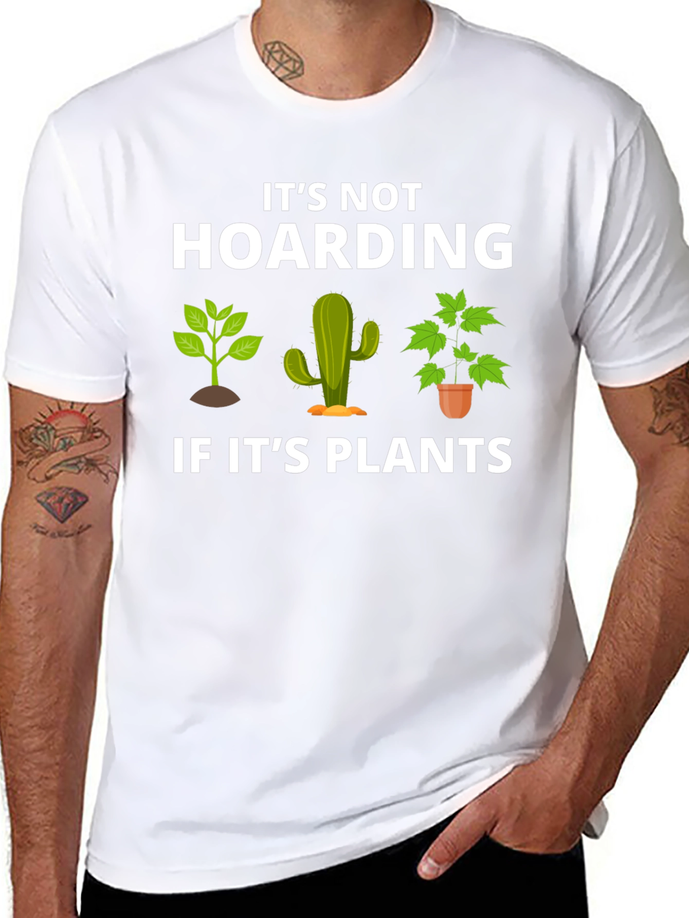 Plant Lover Tee: Its Not Hoarding T-Shirt