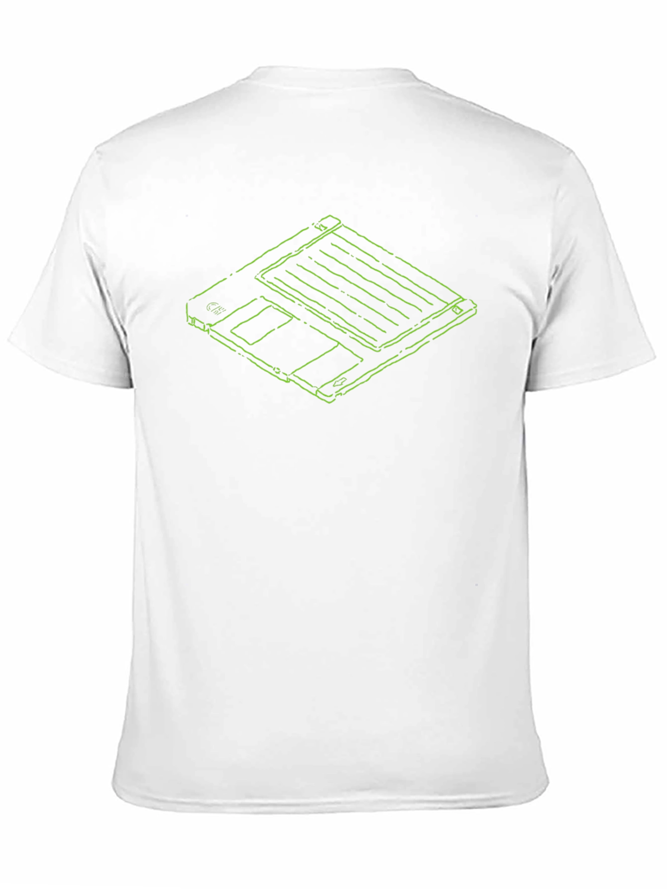Retro Floppy Disk T-Shirt - Geeky Style!