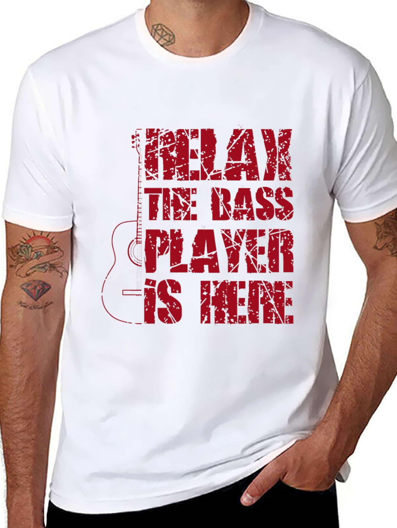 Relax The Bass Player Is Here T-Shirt