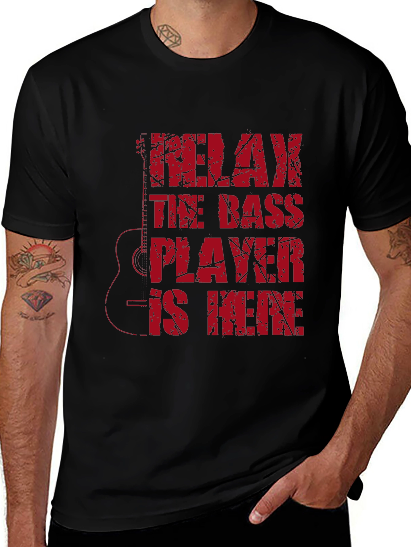 Relax The Bass Player Is Here T-Shirt