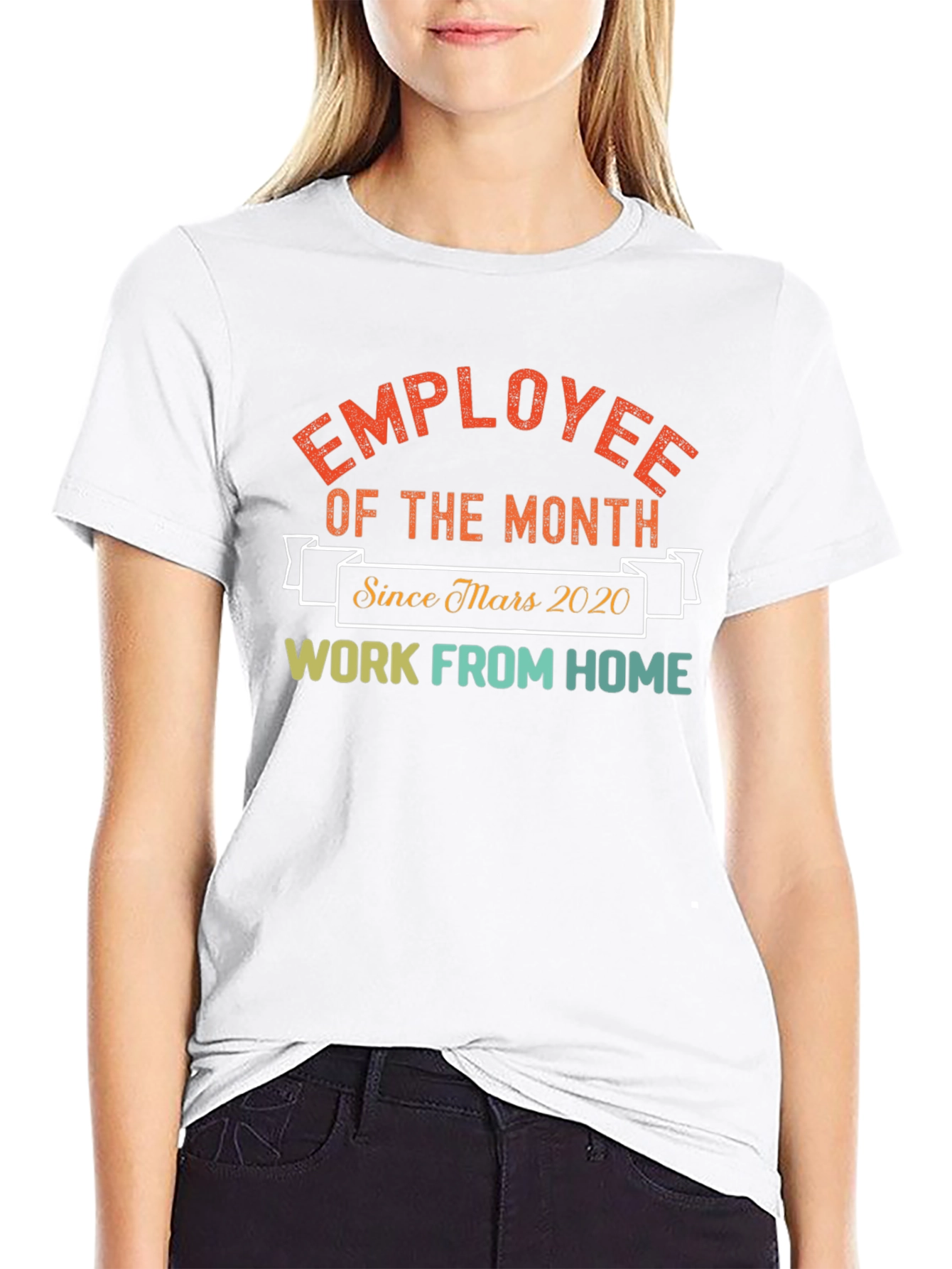 Employee of the Month Work From Home T-Shirt