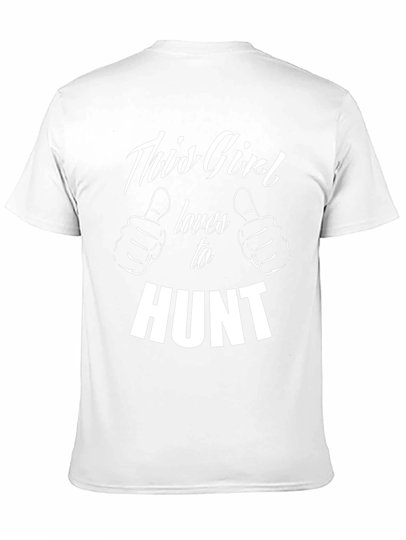 This Girl Loves to Hunt T-Shirt Black
