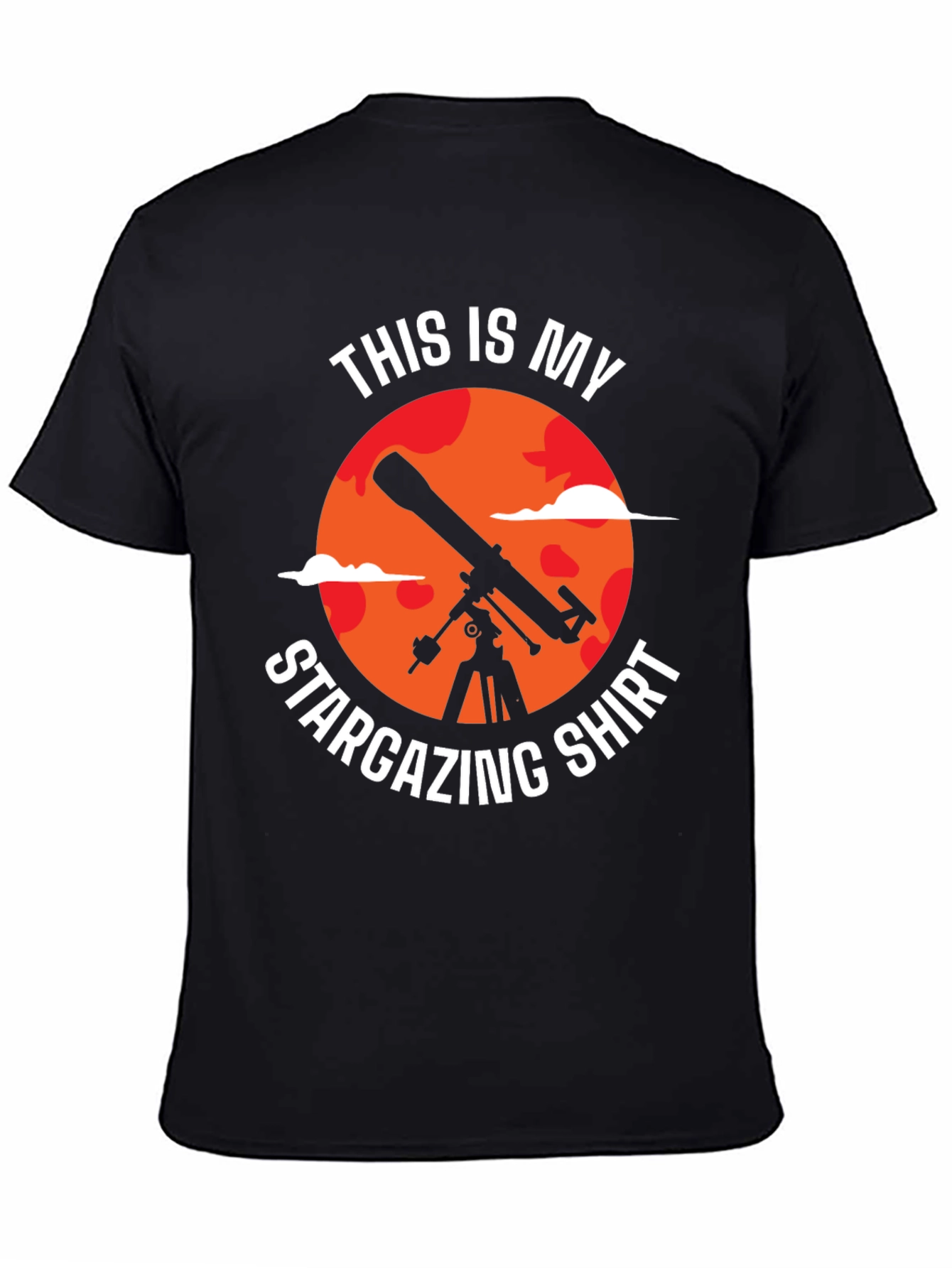 Stargazing Shirt - Telescope Graphic Tee