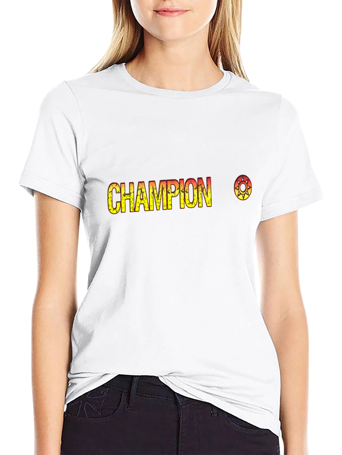 Champion Graphic Black T-Shirt