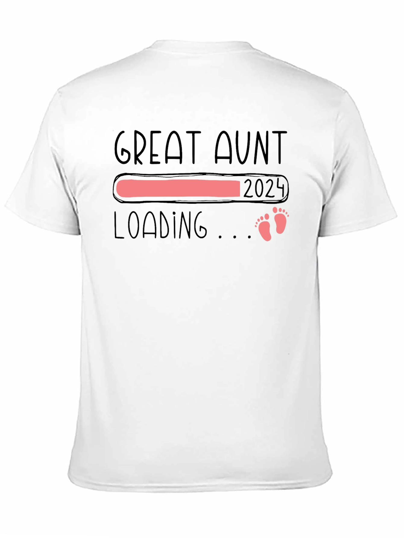 Great Aunt Loading 2024 T-Shirt - Pregnancy Reveal Tee