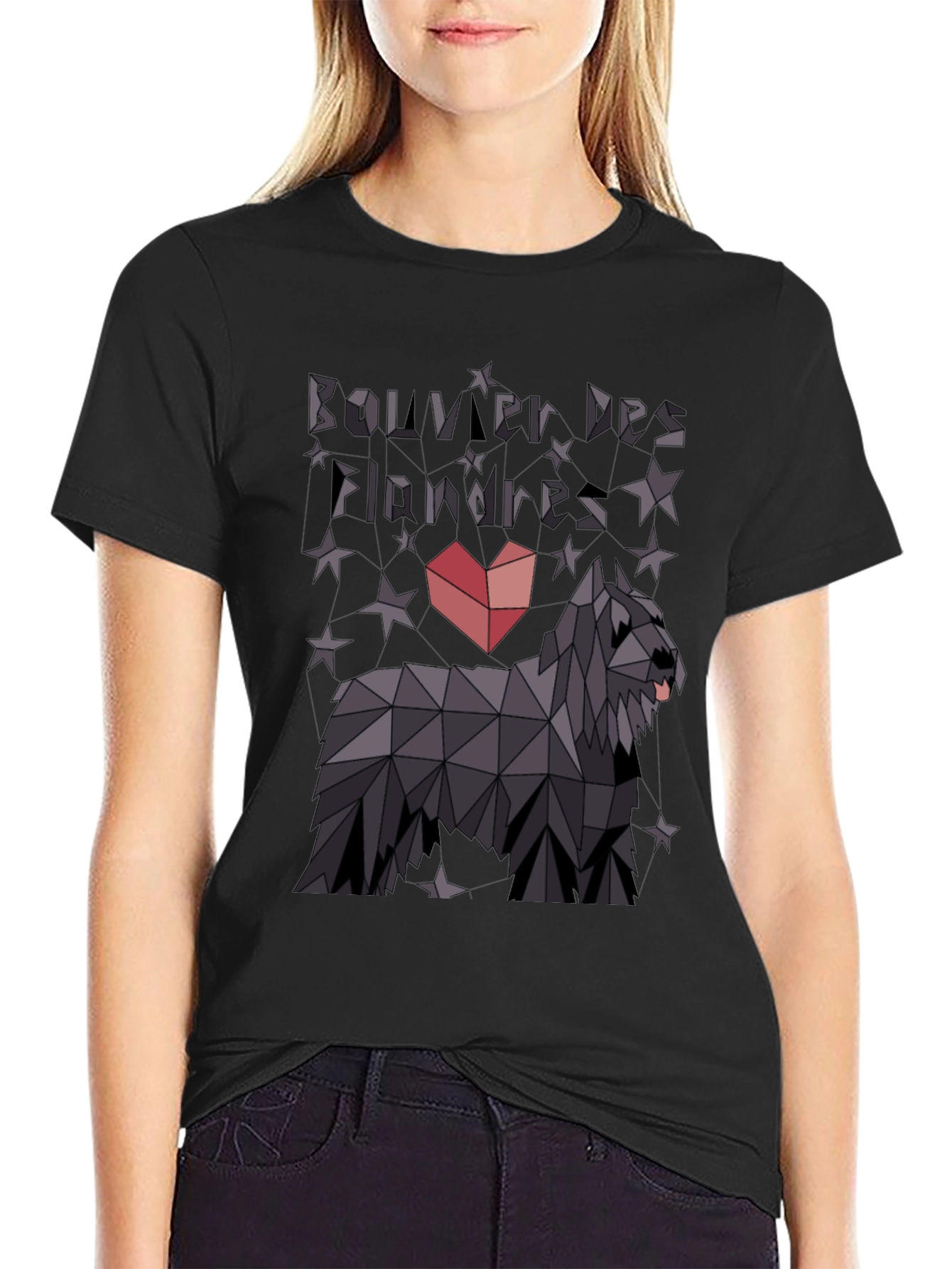 Bouvier Des Flandres Dog Graphic Tee