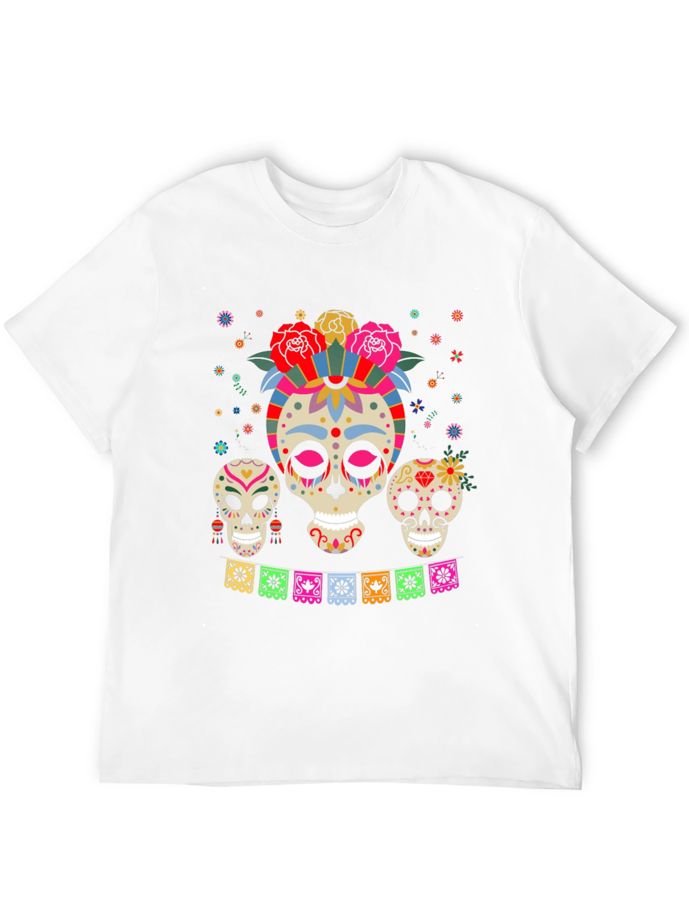 Day of the Dead Skull T-Shirt