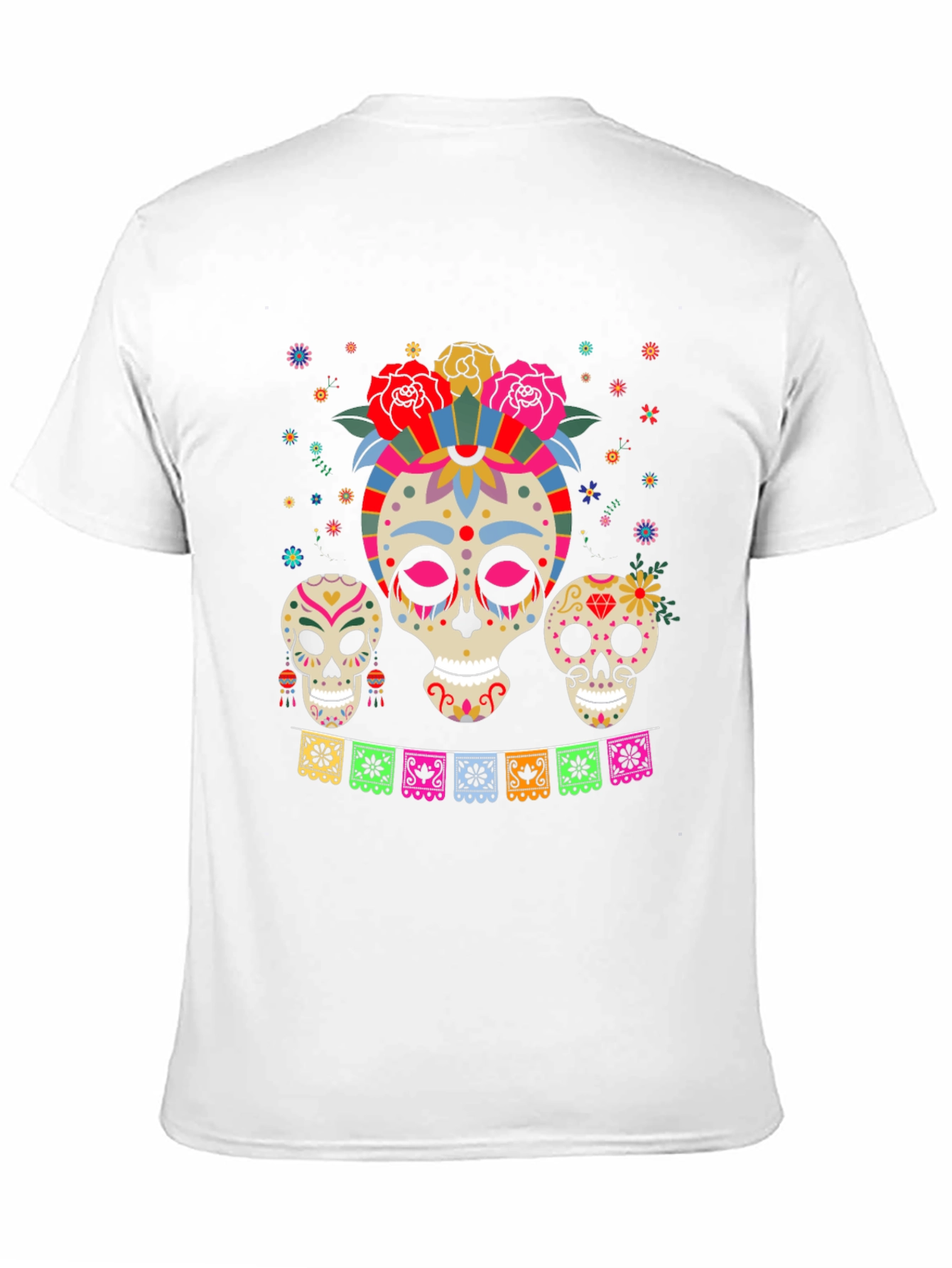 Day of the Dead Skull T-Shirt