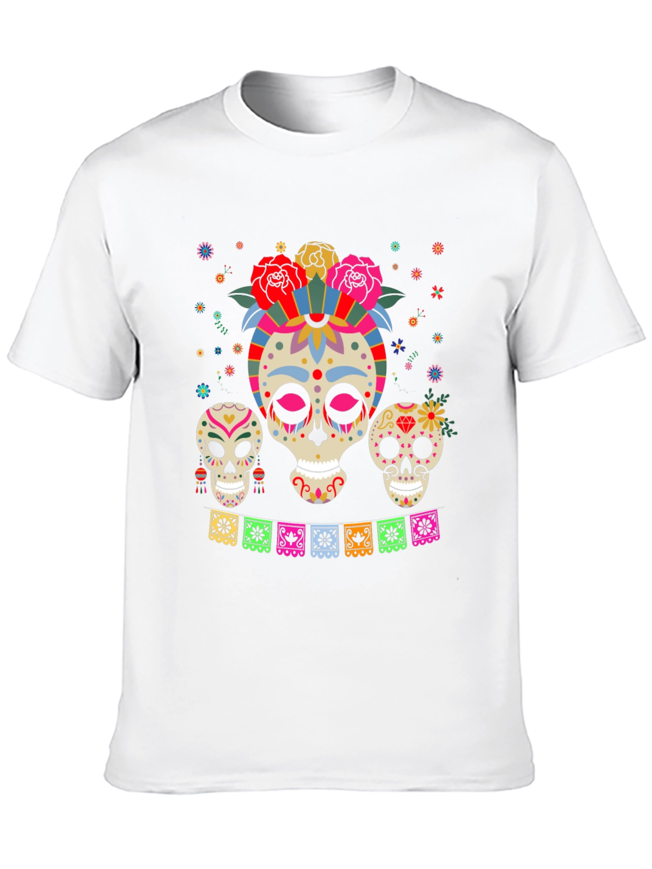 Day of the Dead Skull T-Shirt