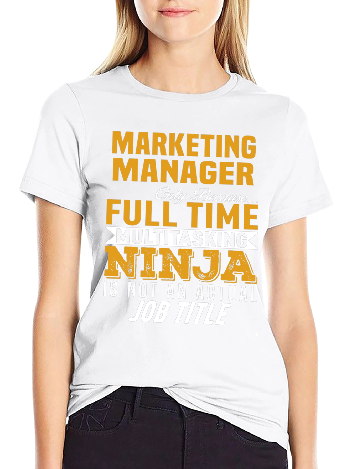 Marketing Manager Novelty T-Shirt
