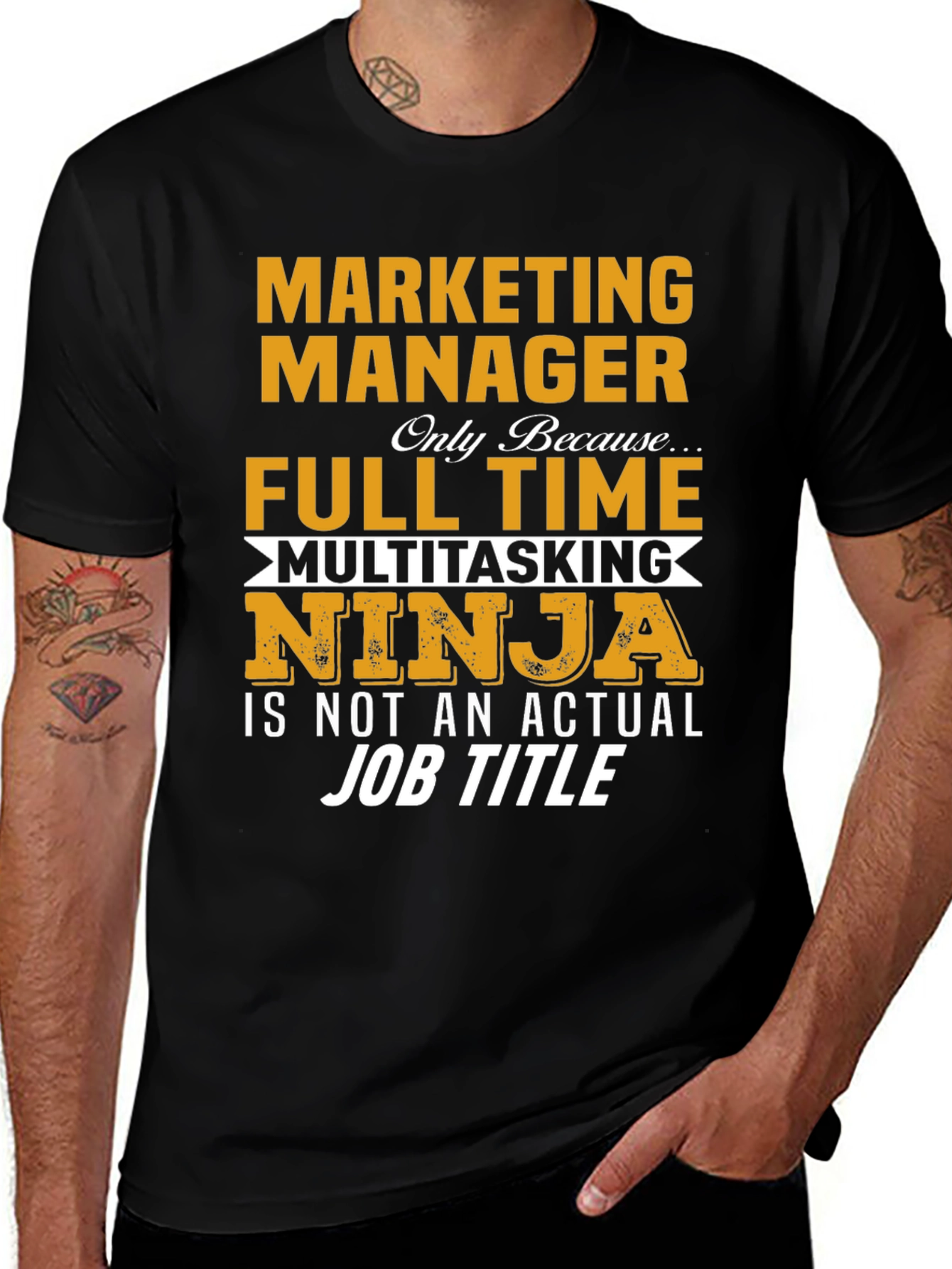 Marketing Manager Novelty T-Shirt