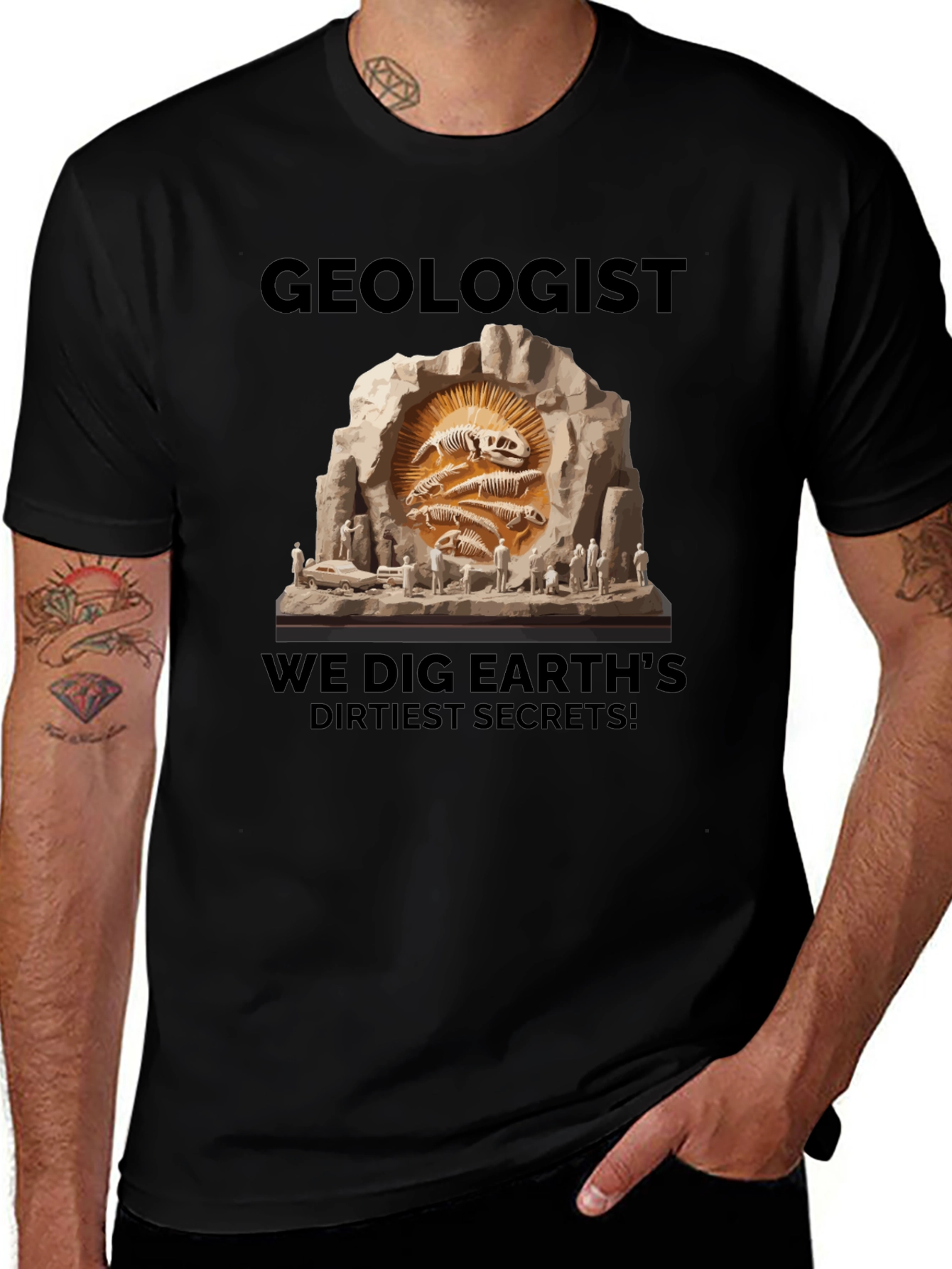 Geologist Dig Earths Dirtiest Secrets T-Shirt