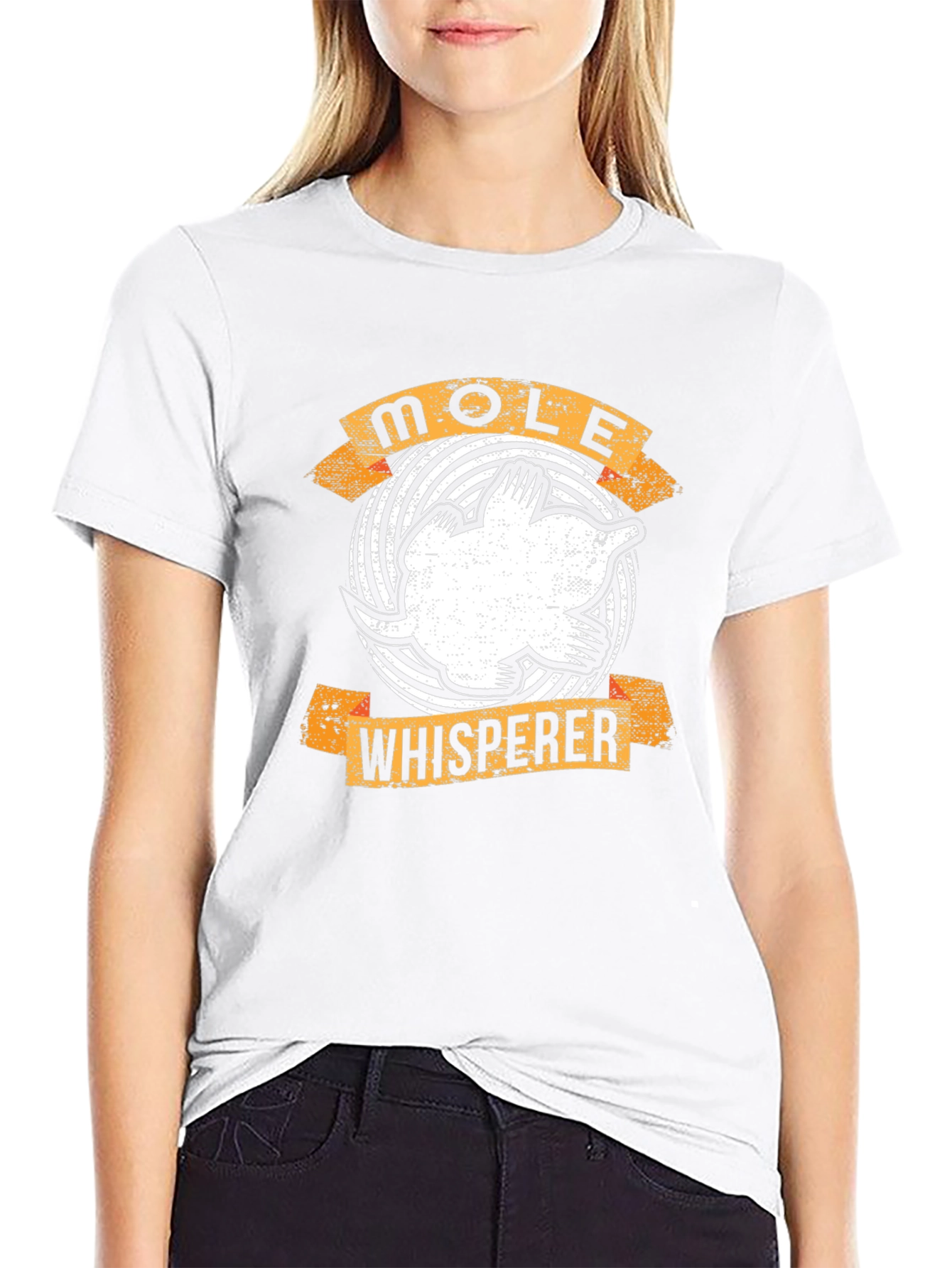 Mole Whisperer Graphic T-Shirt - Black