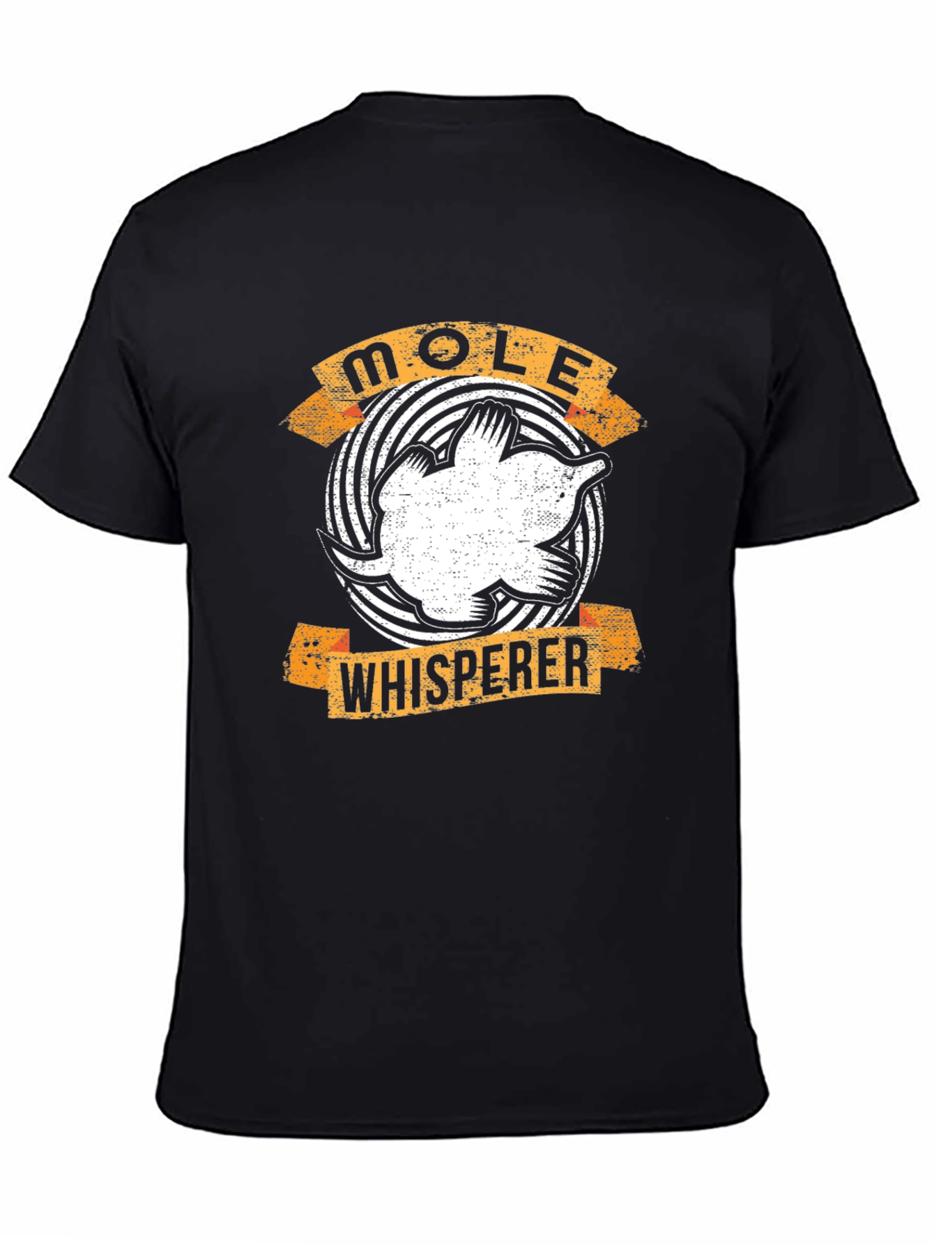 Mole Whisperer Graphic T-Shirt - Black
