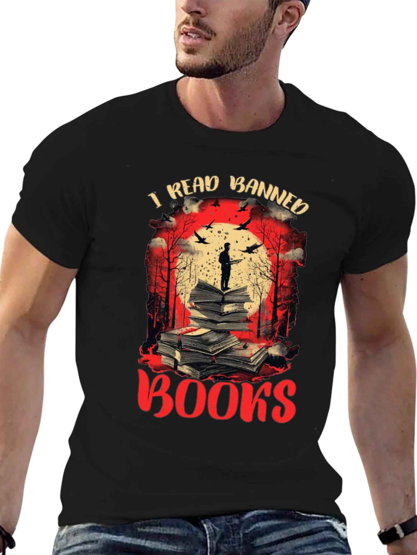 I Read Banned Books Graphic T-Shirt
